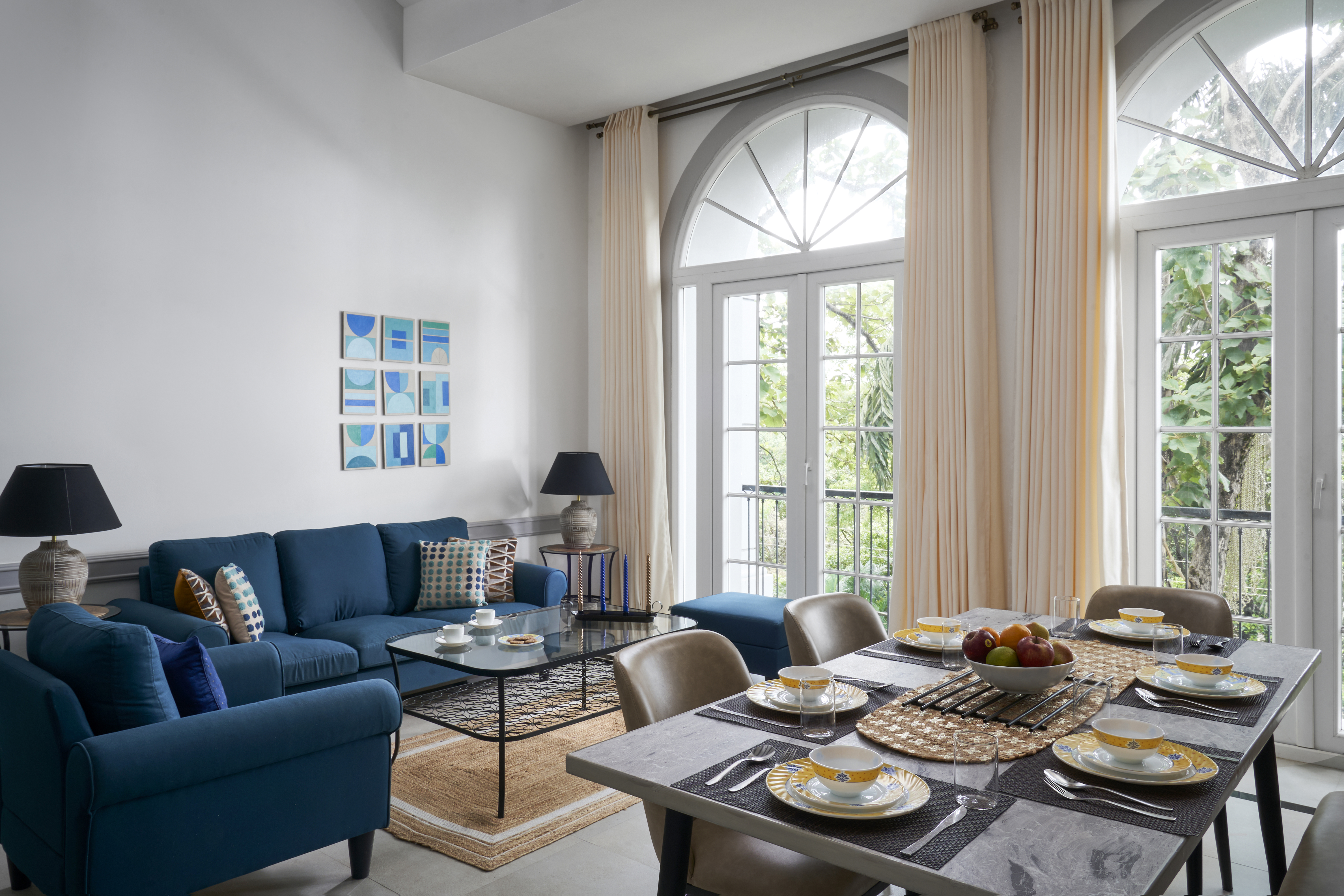 Nirvana@201,2 bhk with Wifi& Pool@ Tudor House