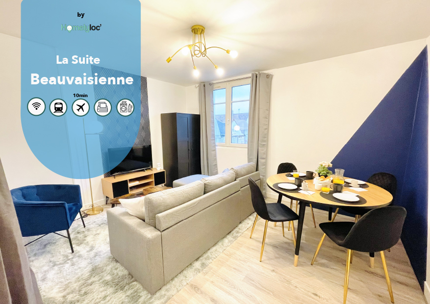 ⭐️La Suite Beauvaisienne⭐️  T2 hyper center 👉✈️