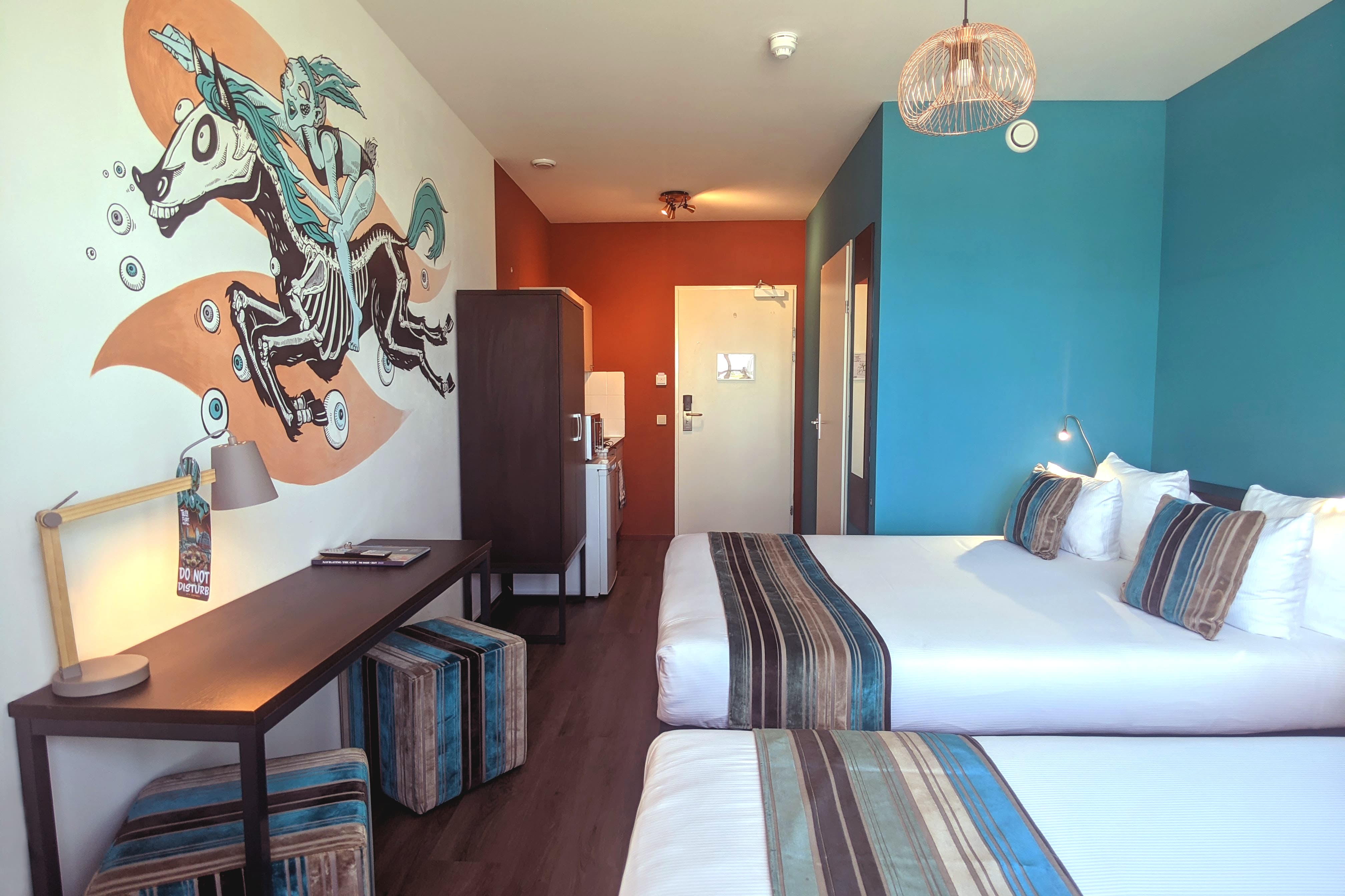 Quadruple Studio with Street Art — The Hague stay