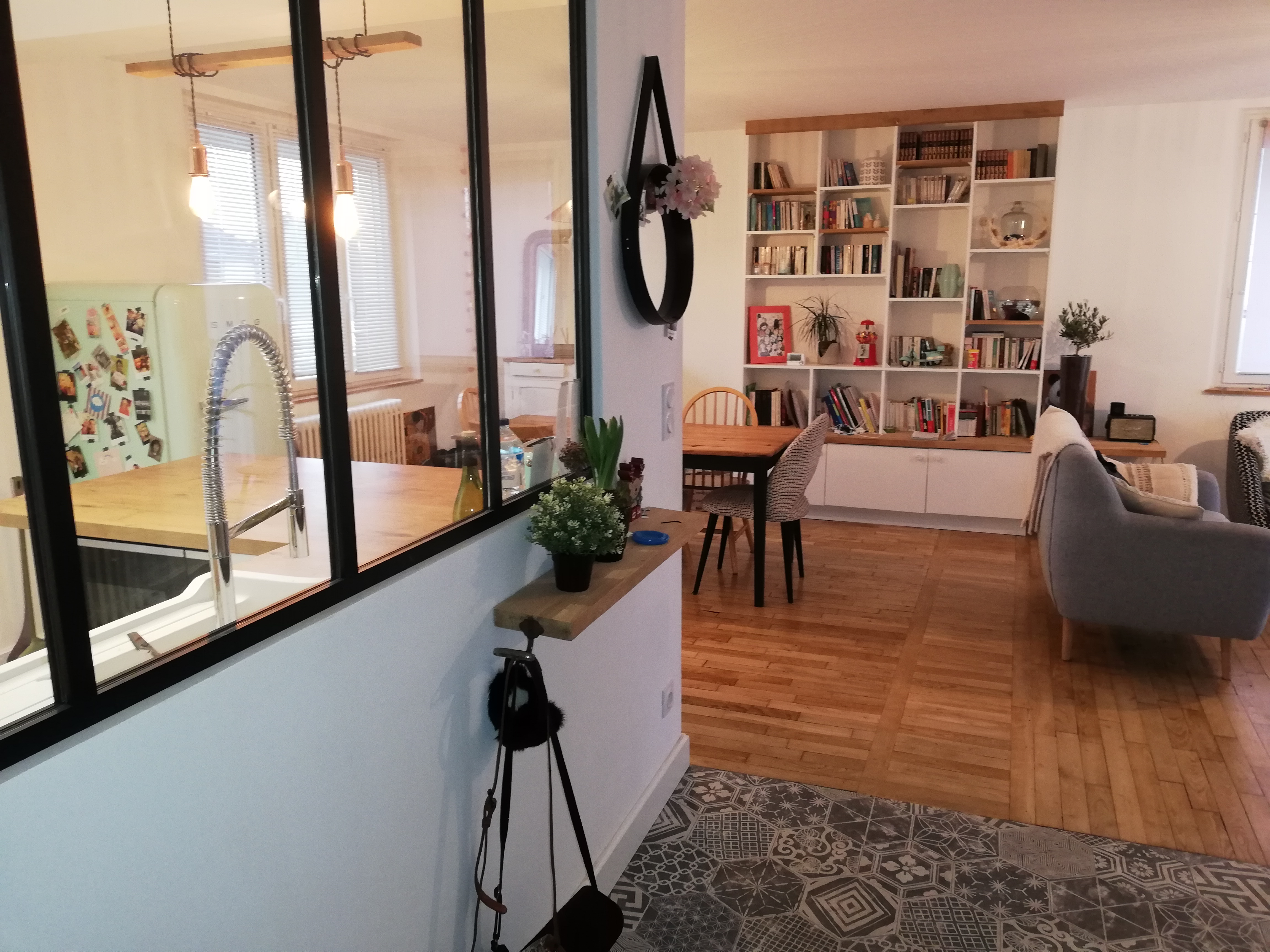Warm house for 6 people near city center