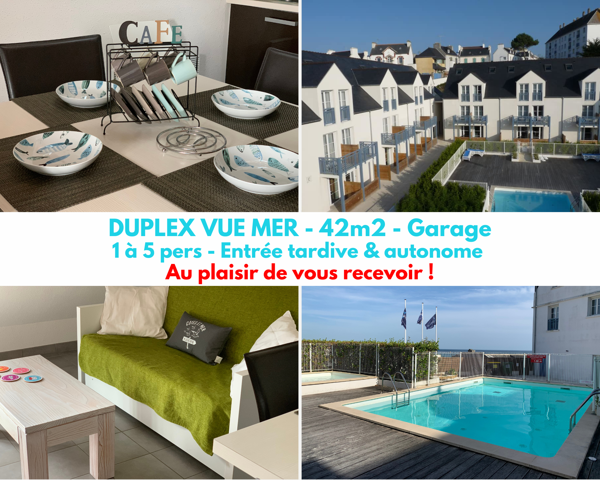 Stopover on An Douar - Quiet ocean view