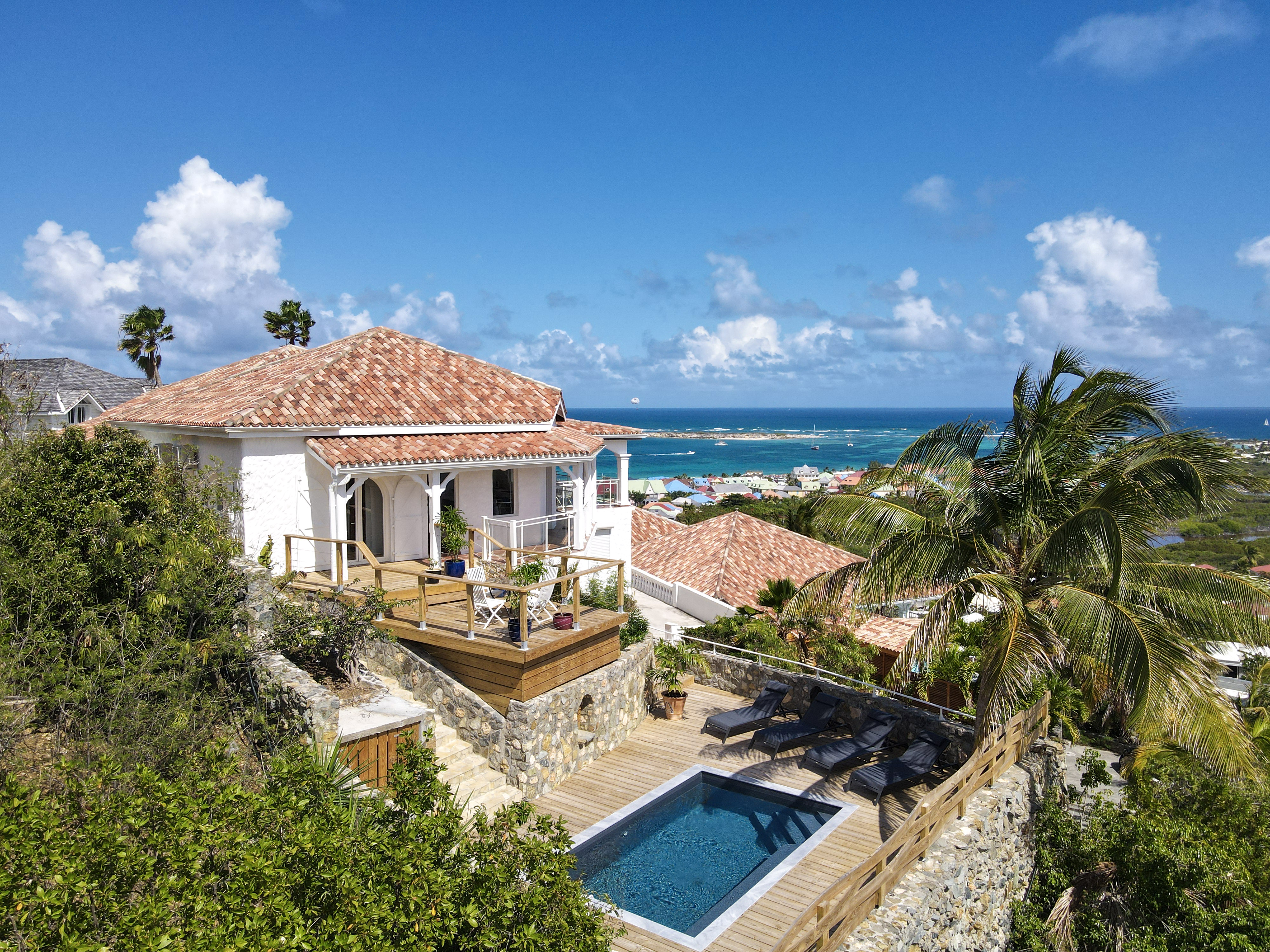 West Indies Spectacular Views Orient Bay Villa