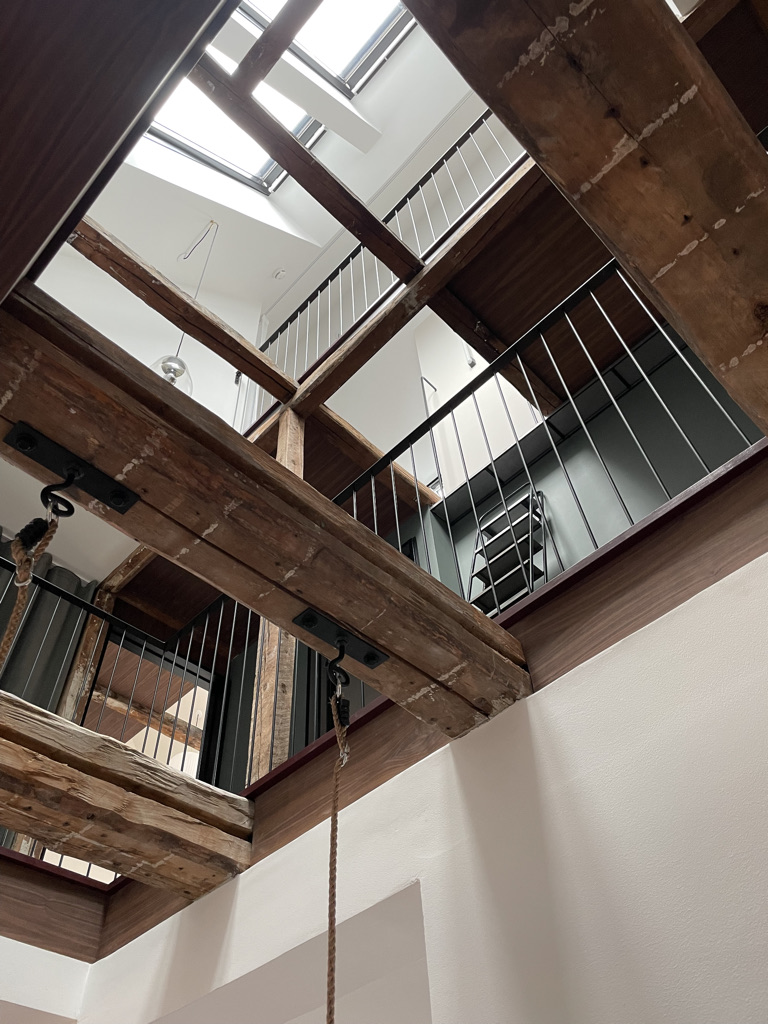 Spacious flat in 3 stories - amazing urban view in Vesterbro-Kongens Enghave, Copenhagen