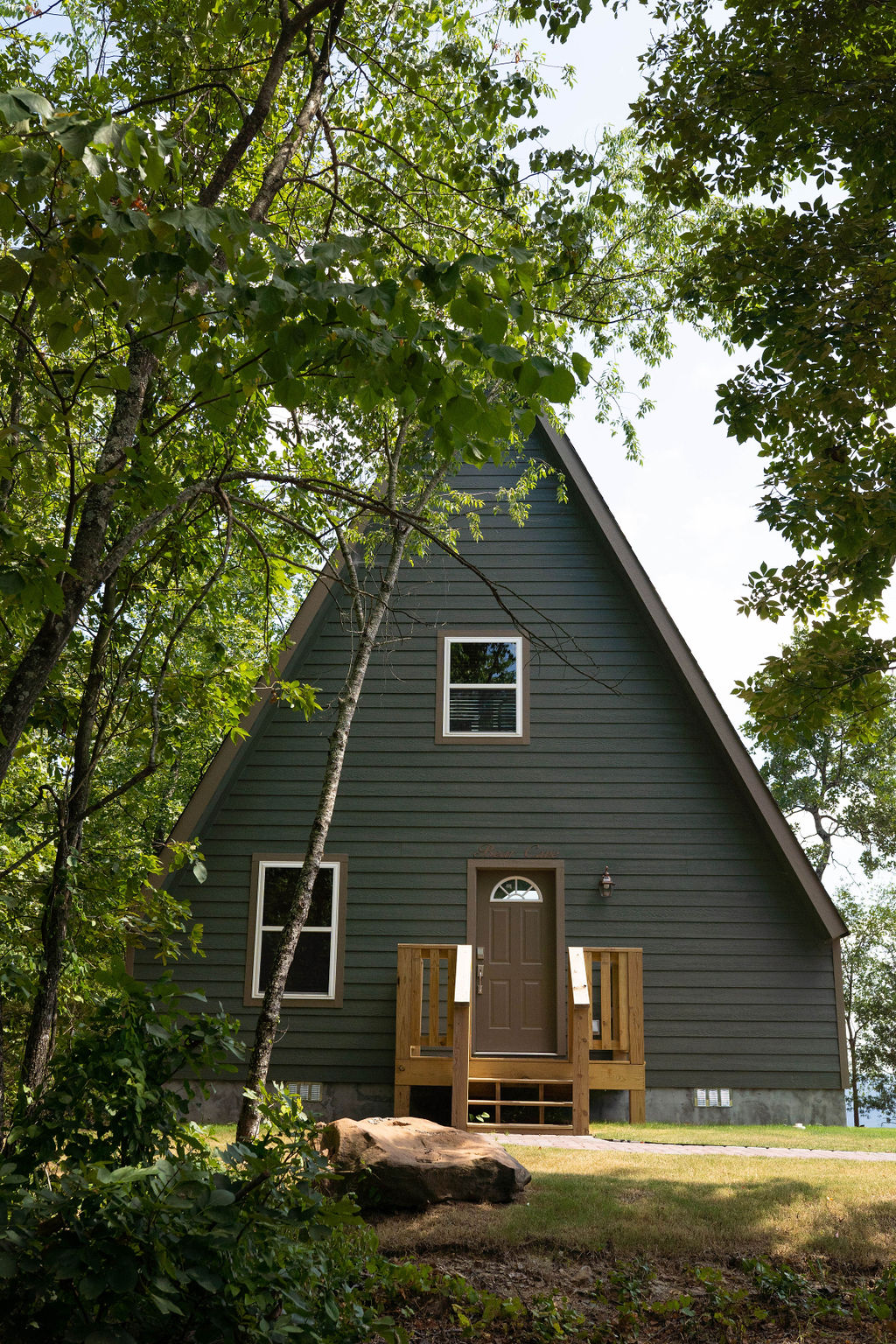 Bear Cave AFrame on Petit Jean Mountain Cabins for Rent in Morrilton