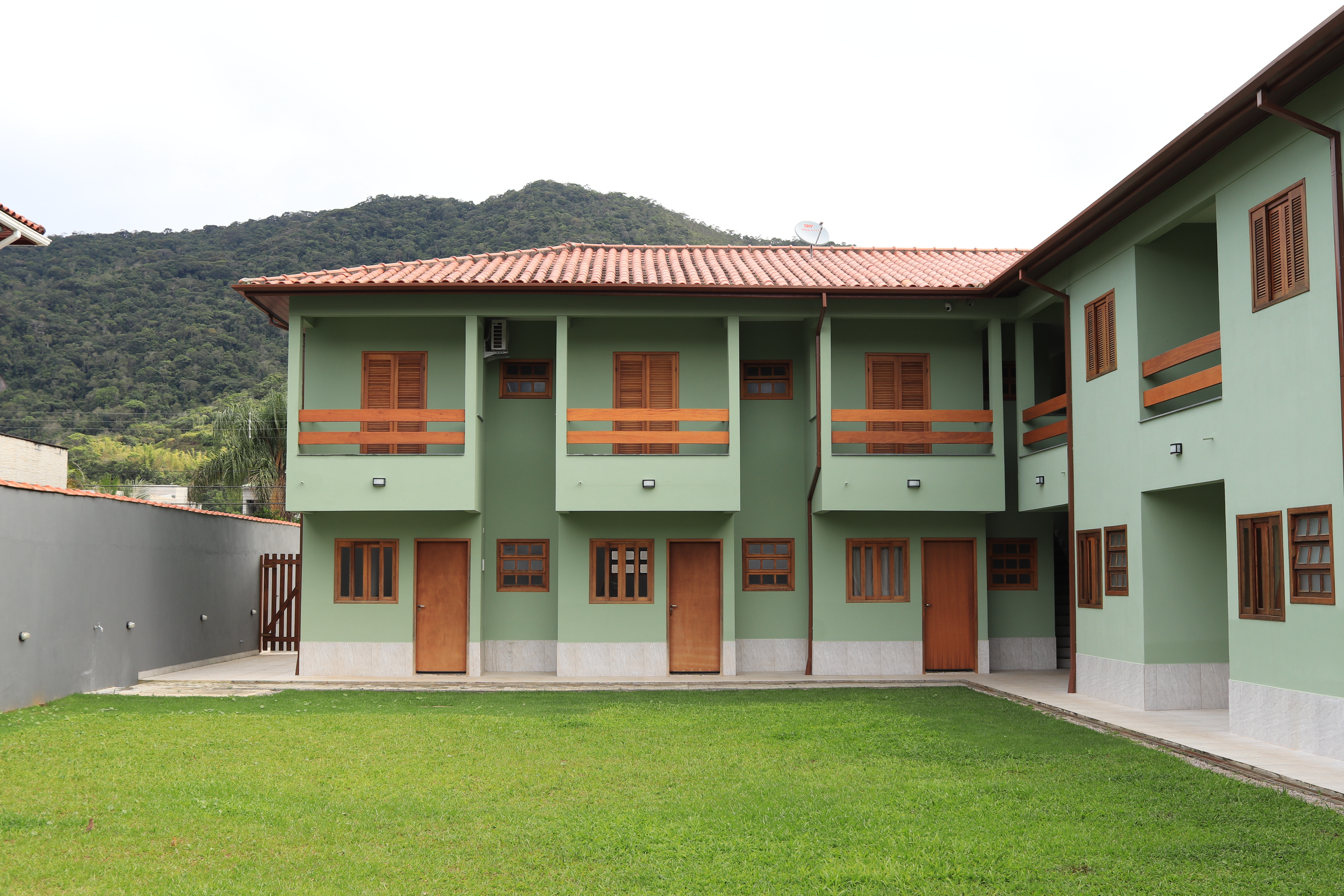 Chalet for 3 persons with balcony in Ubatuba