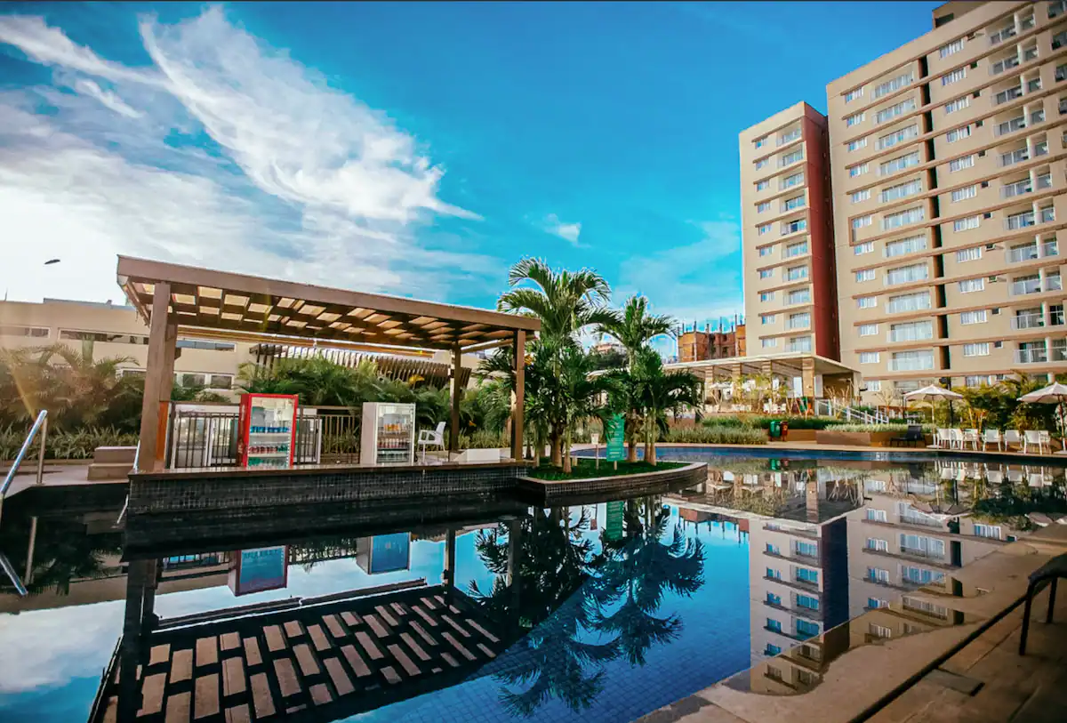 Apto no Evian Thermas Residence - Caldas Novas-GO