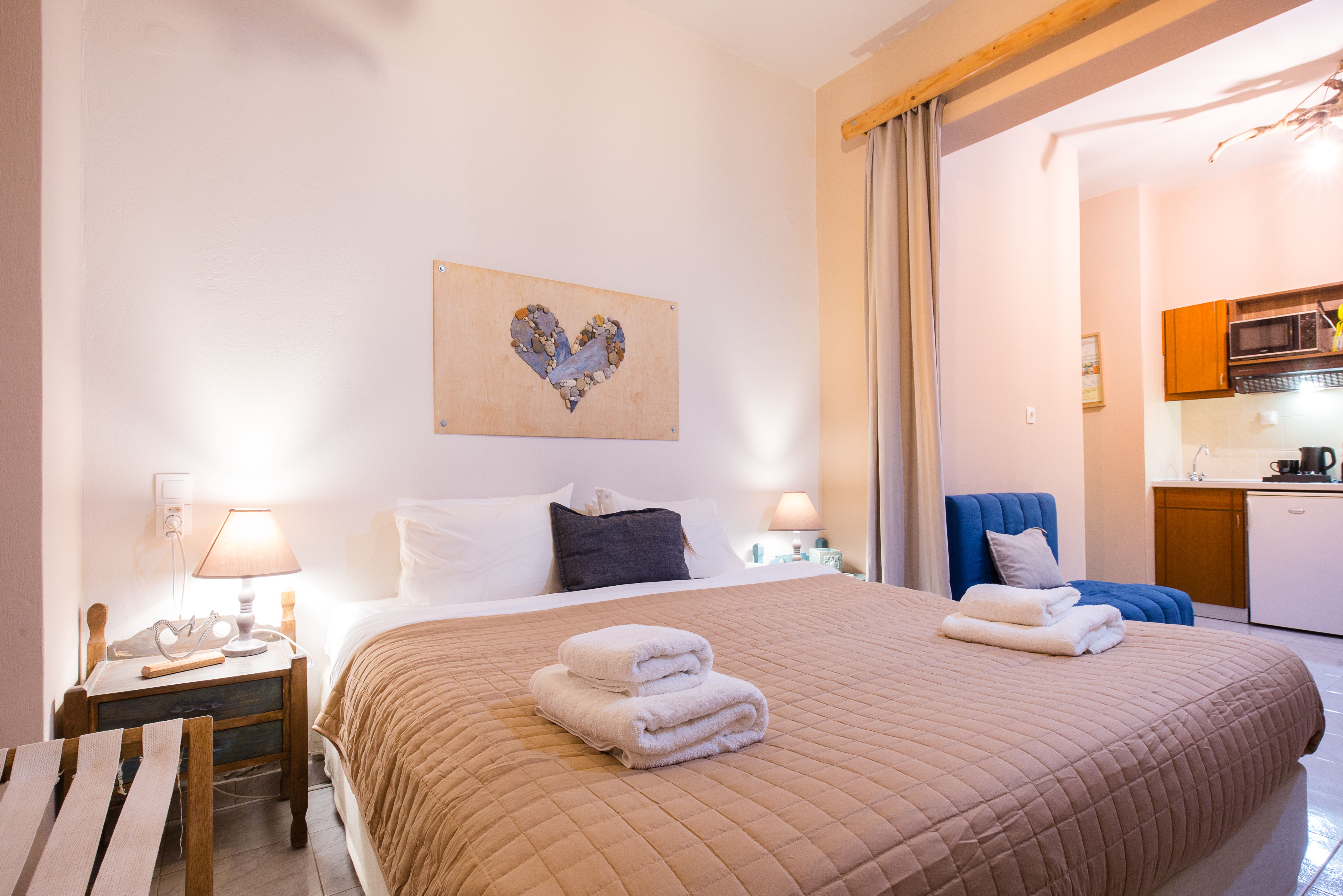 Arodamos, Open Plan Studio, 5'walking to the beach in Κισσάμου, Crete