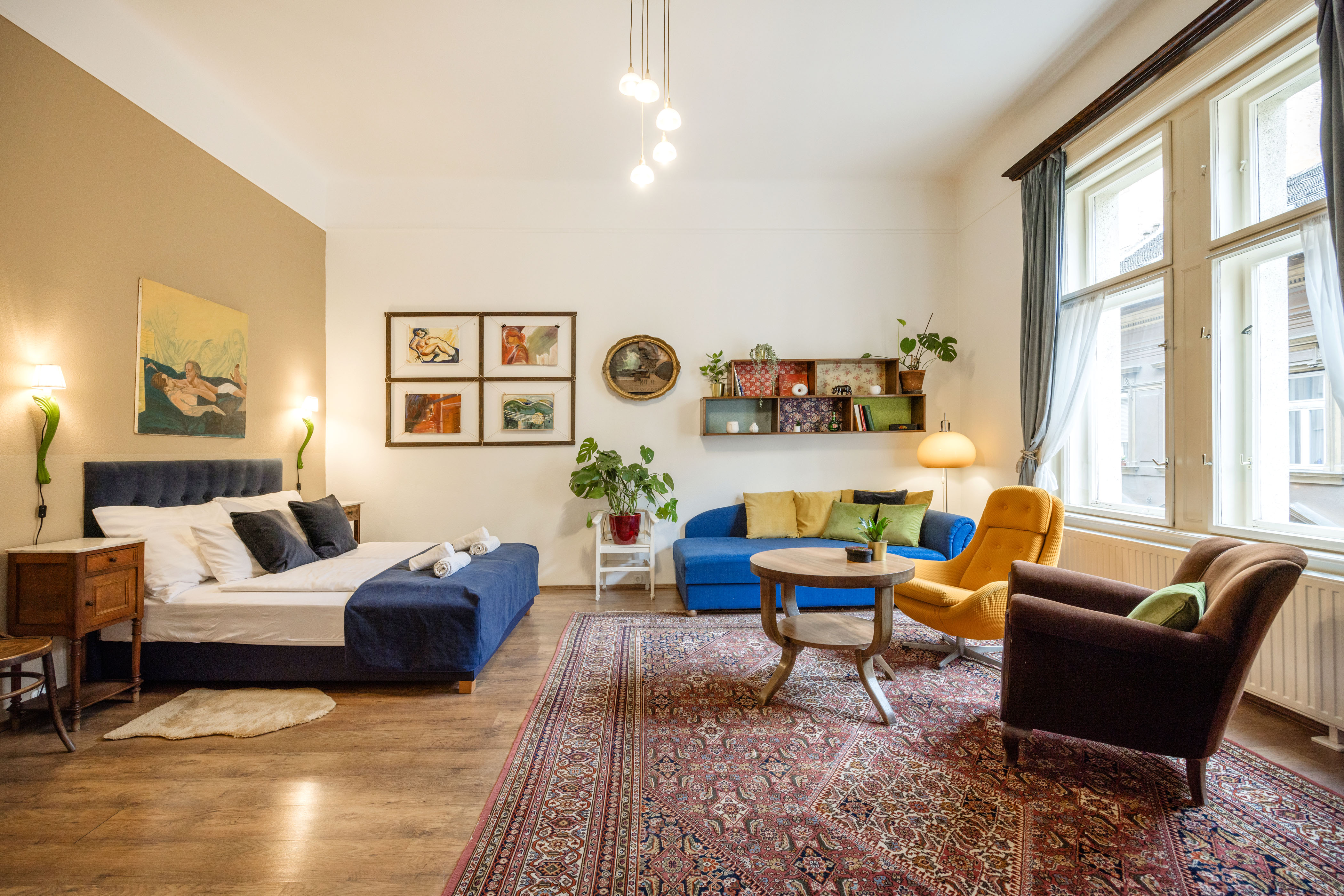 Boho Home @ Jewish quarter *Ac* Washer *4 Families