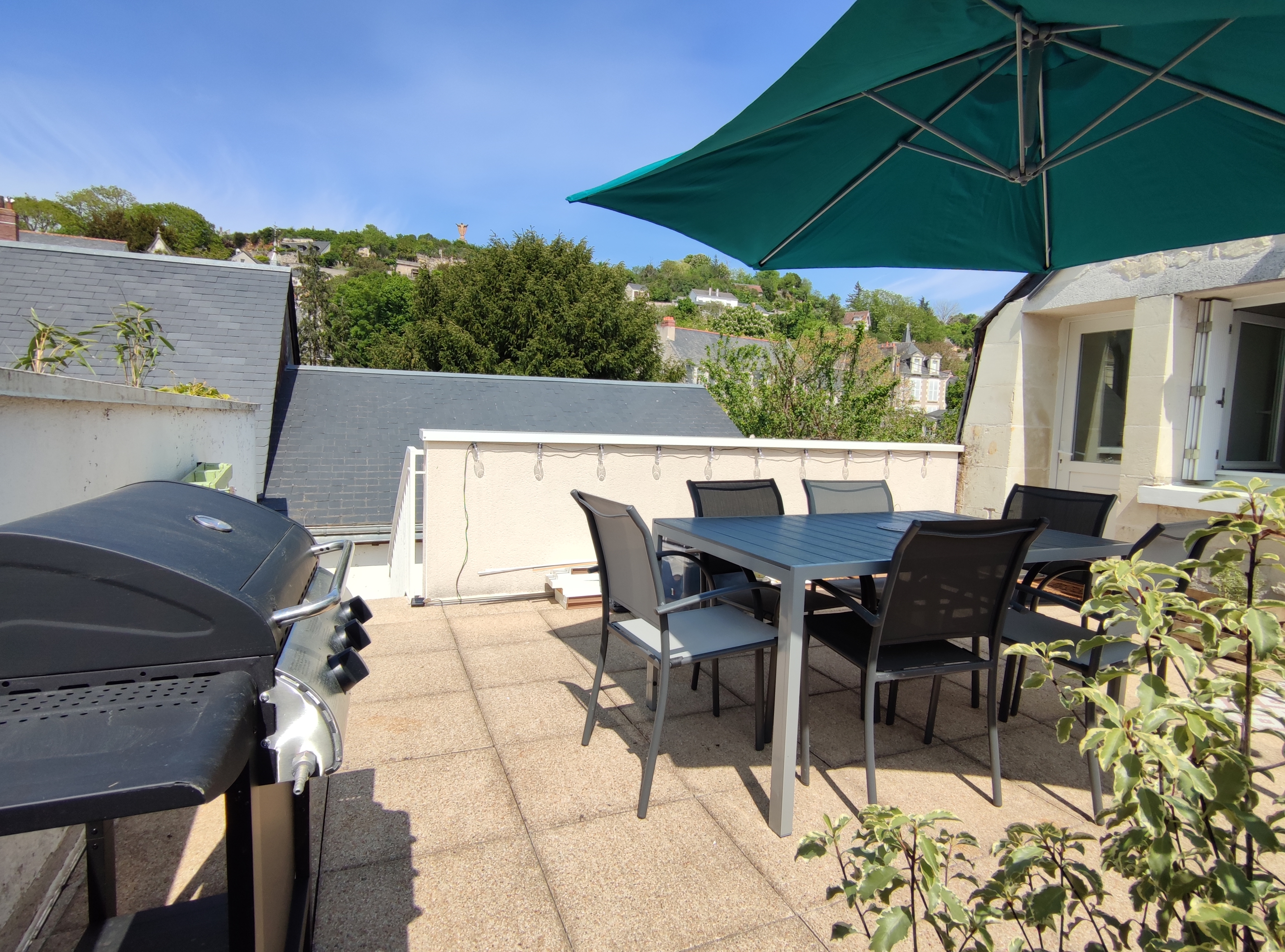 Gîte La p'tite terrace Chinon centre