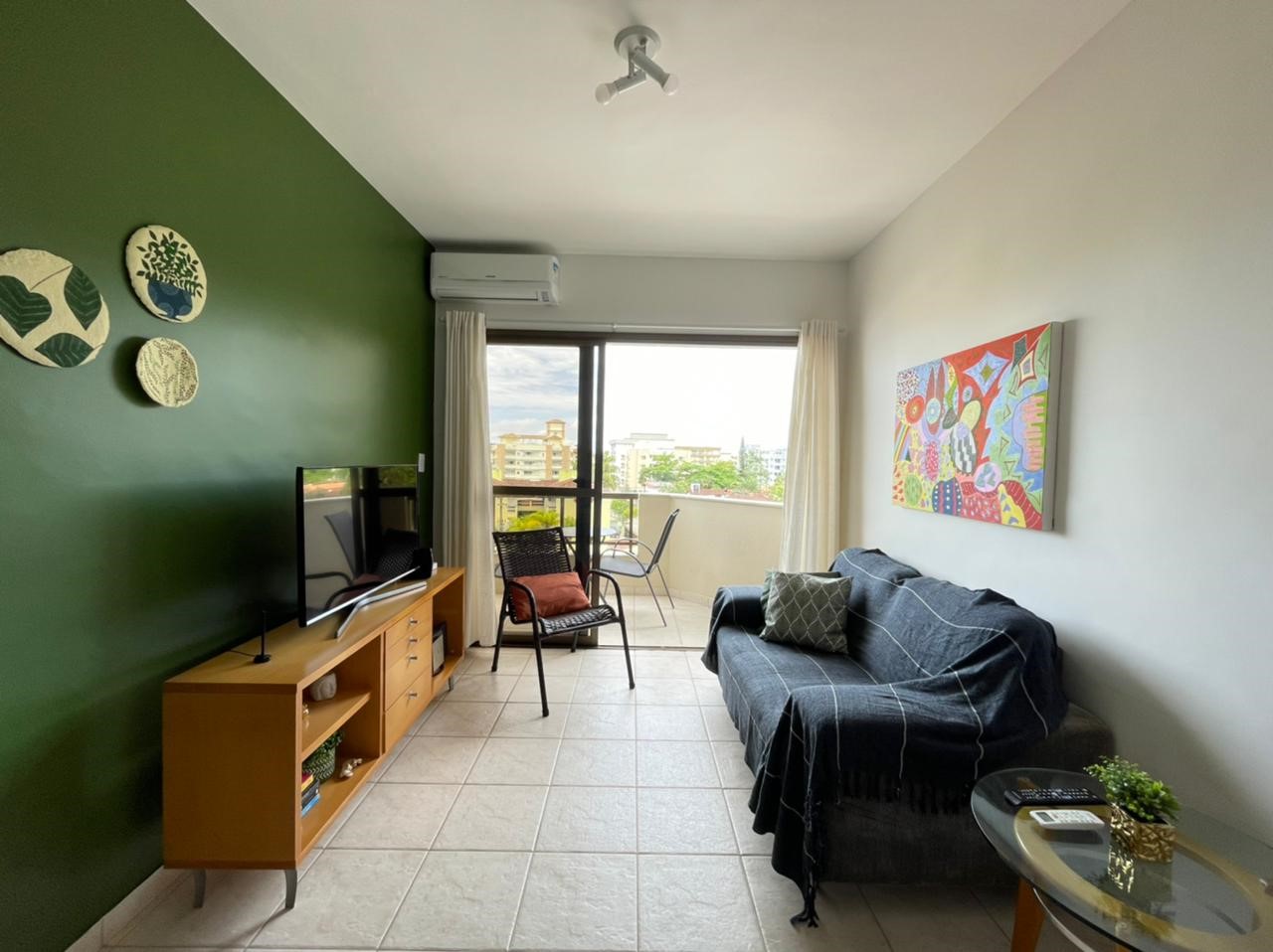 Cozy apartment with air conditioning.