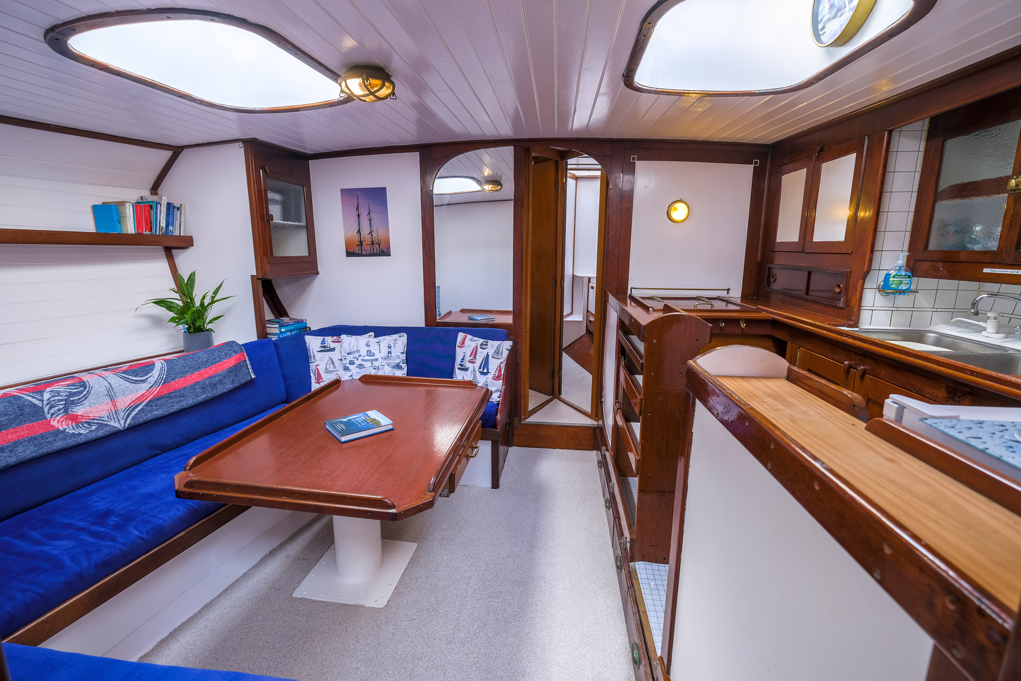 Stunning boat ‘Sea Lion’ Charlestown, Cornwall