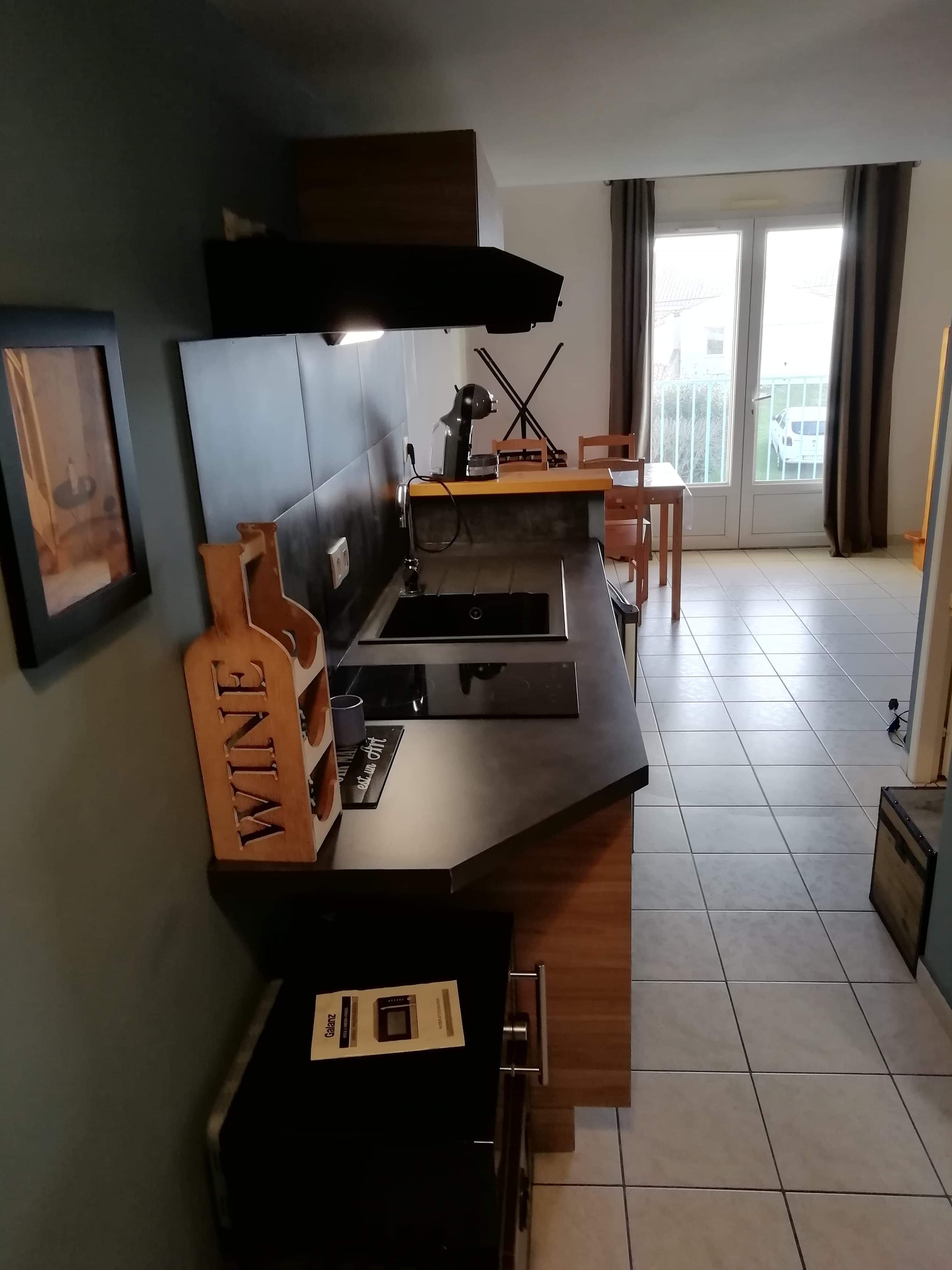 Apartment 50 m from Les Générelles beach