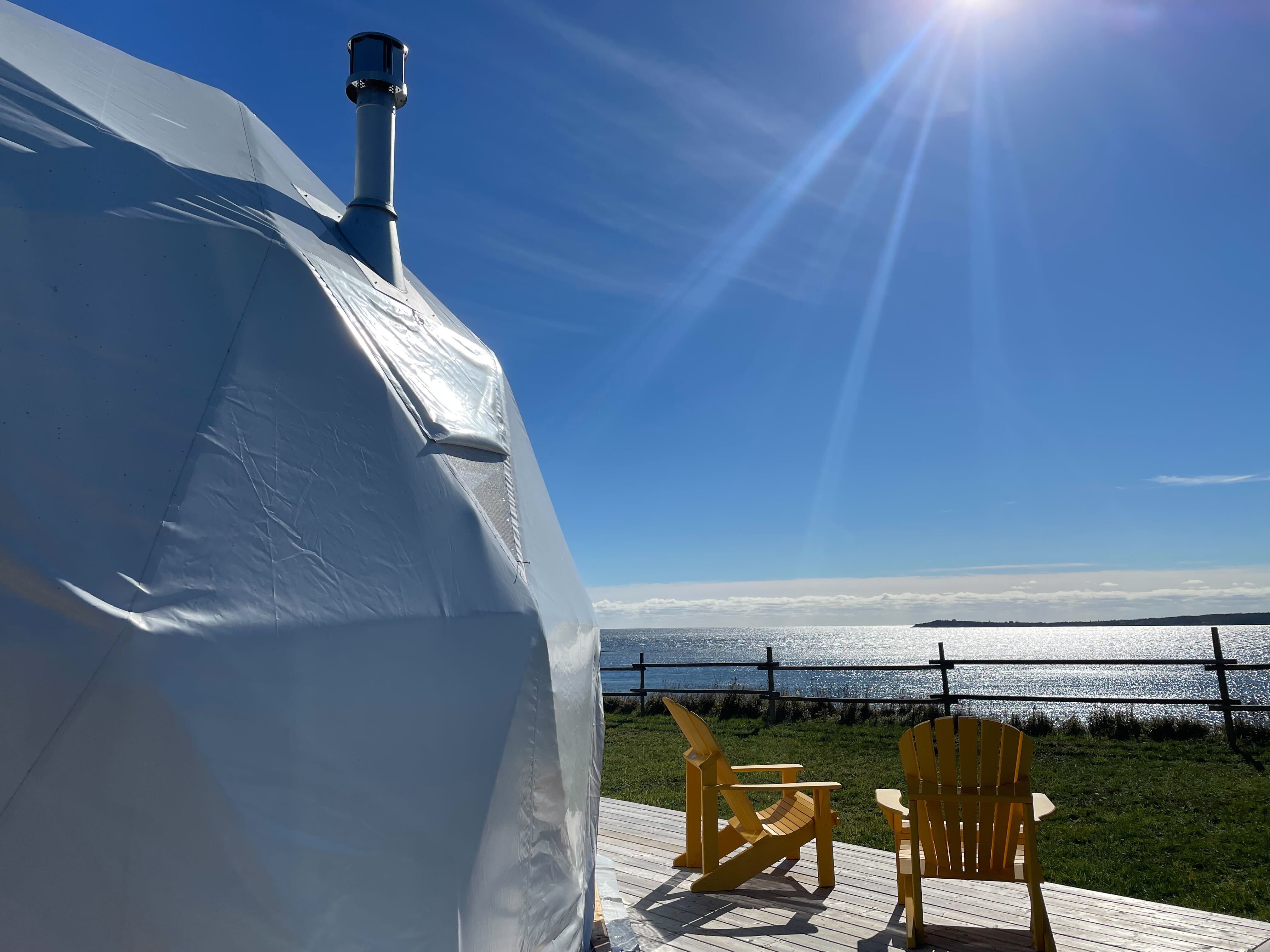 Glamping Dome near Lunenburg: BeachGlass (#4 of 4)