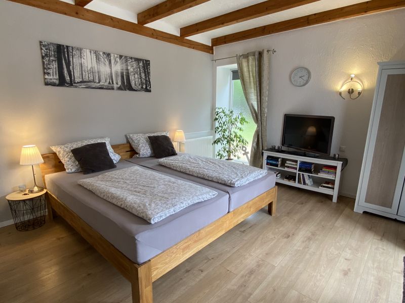 Large double room with private bathroom, all new!