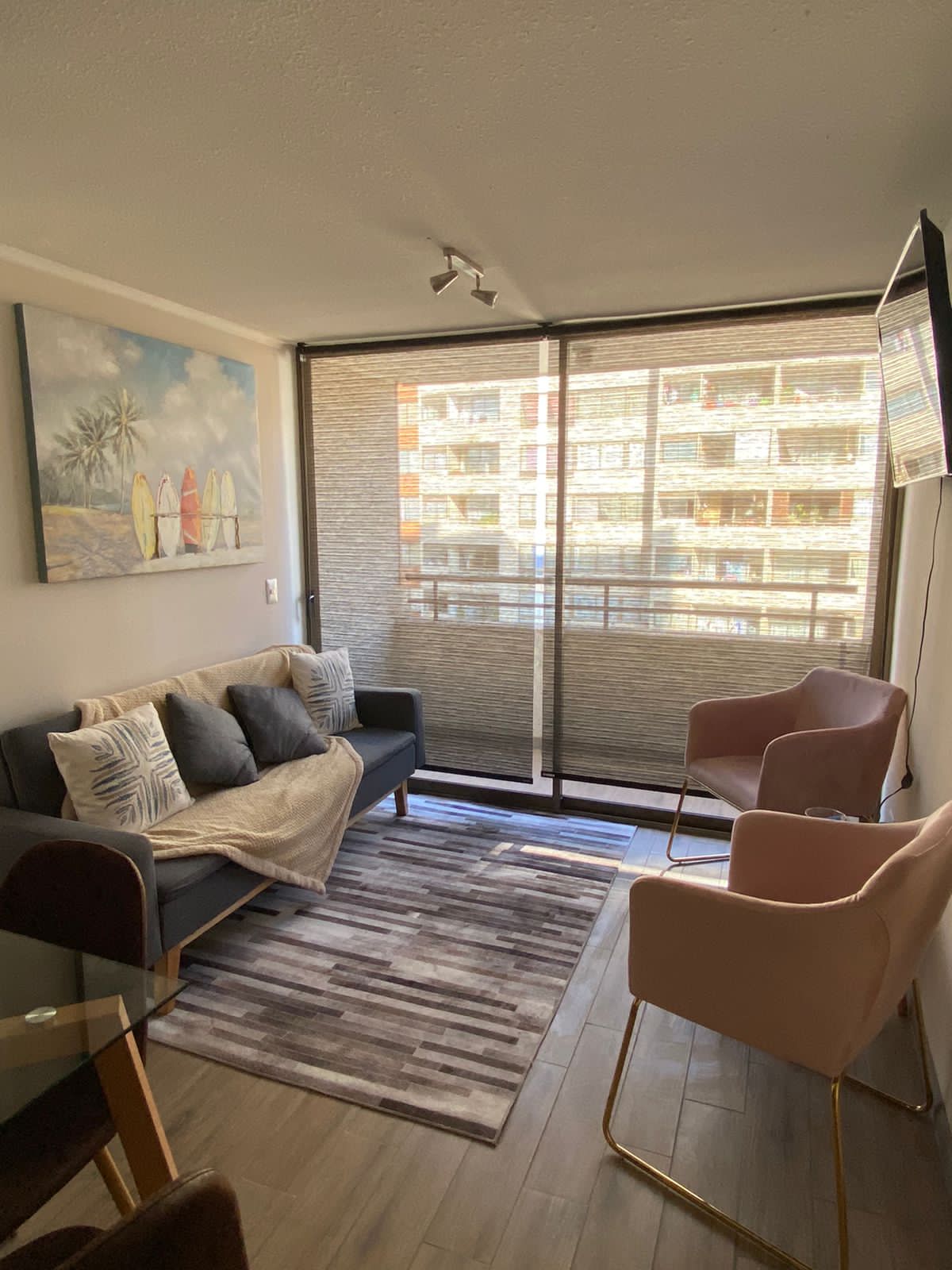 Beautiful and comfortable depto steps from Metro Macul