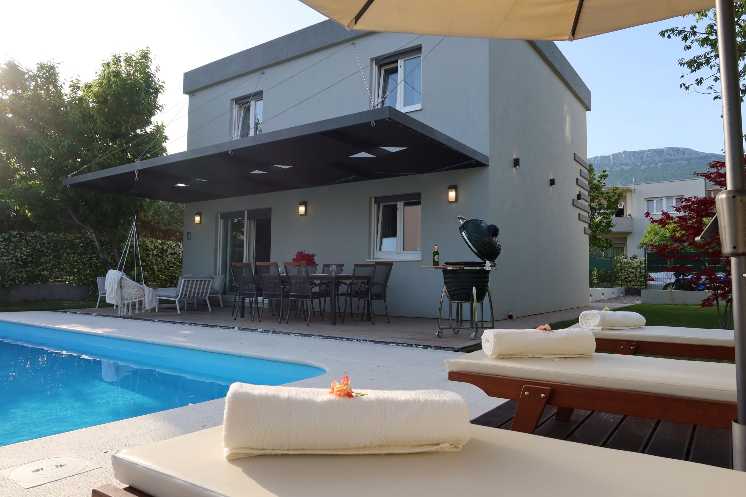 View of The Cube, Luxury Villa with private pool - Airbnb