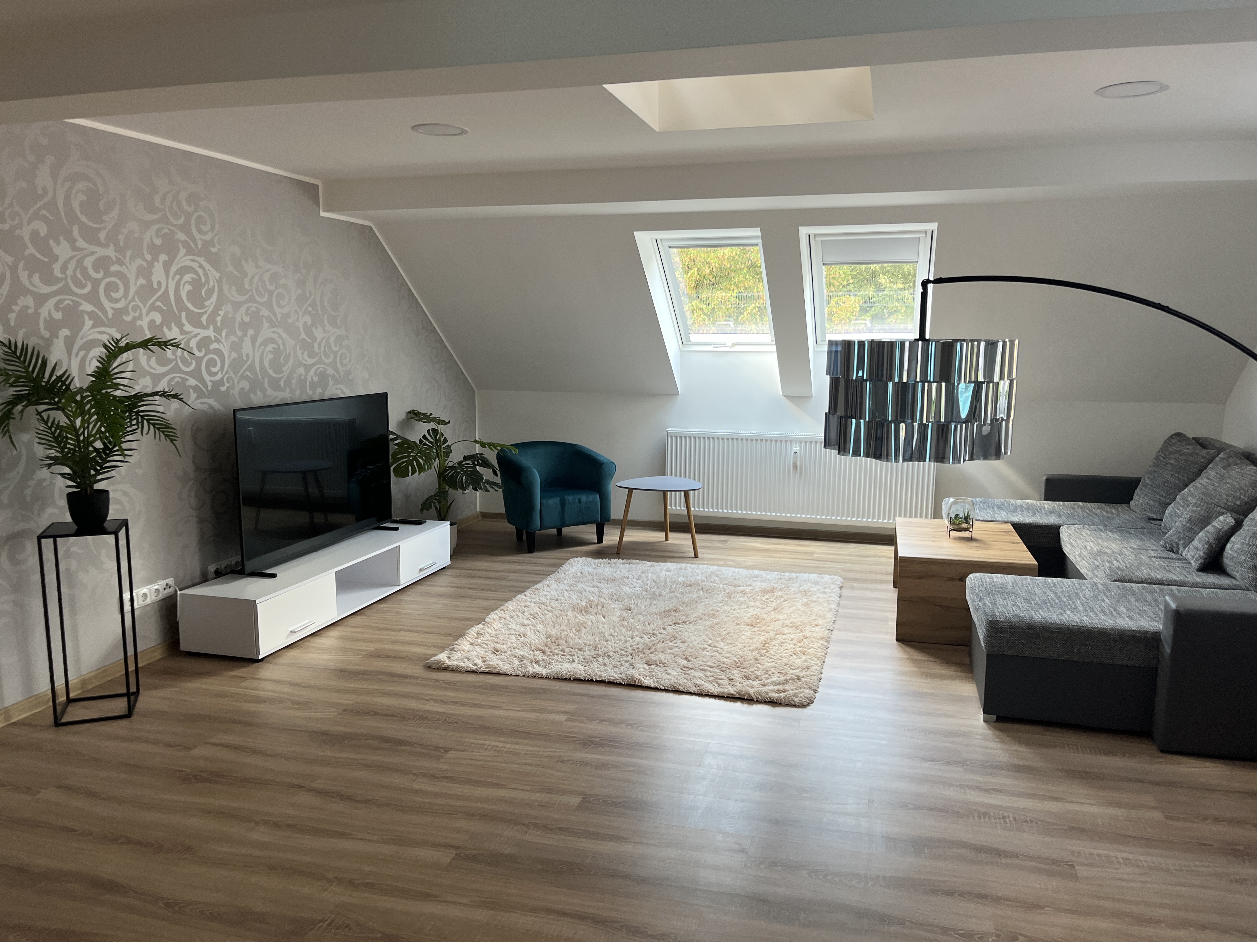 4-6 Persons,75 m2 Loft ,  1 BD, 2 Sofas,