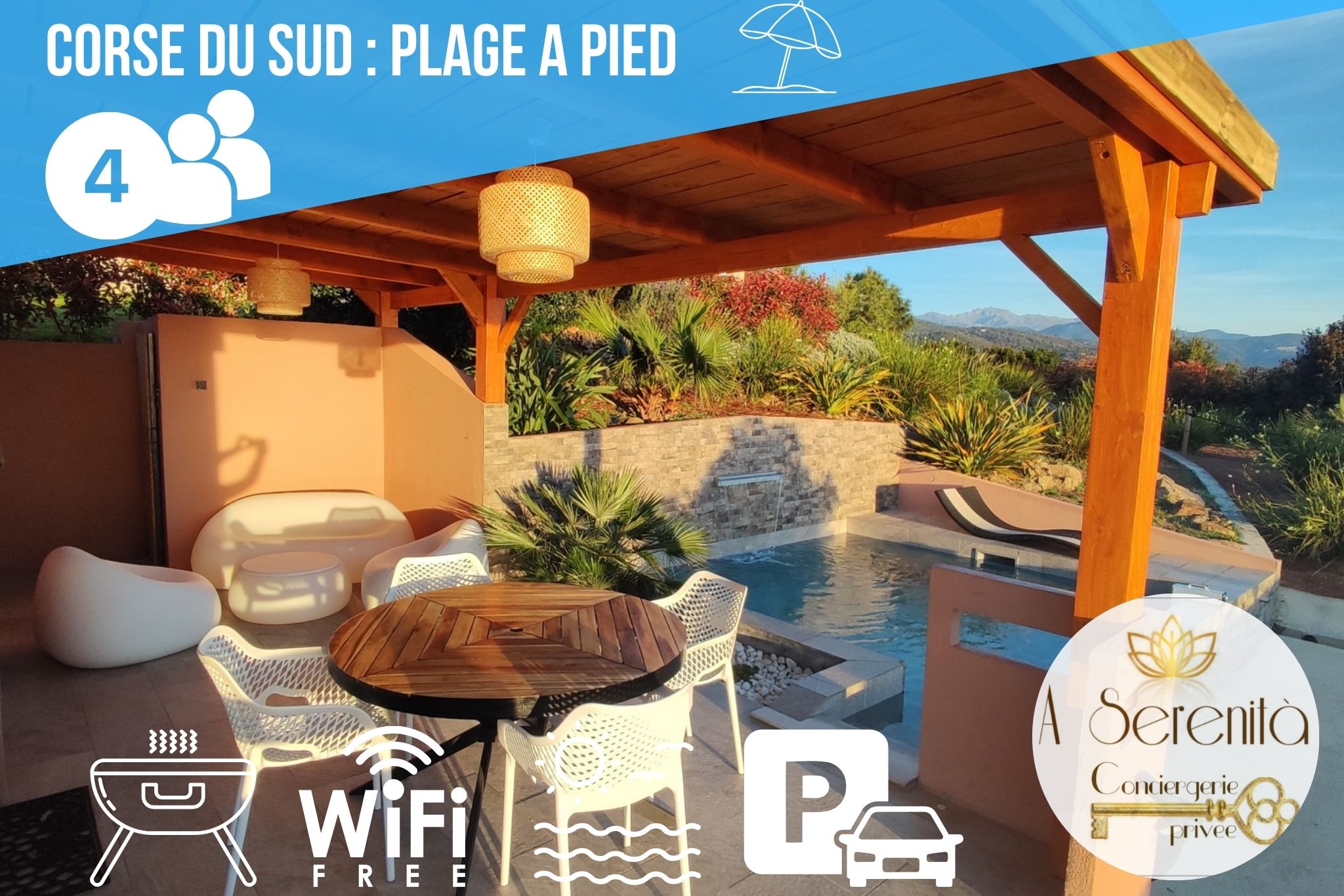 ✨ New new ✨ villa with heated pool🏖