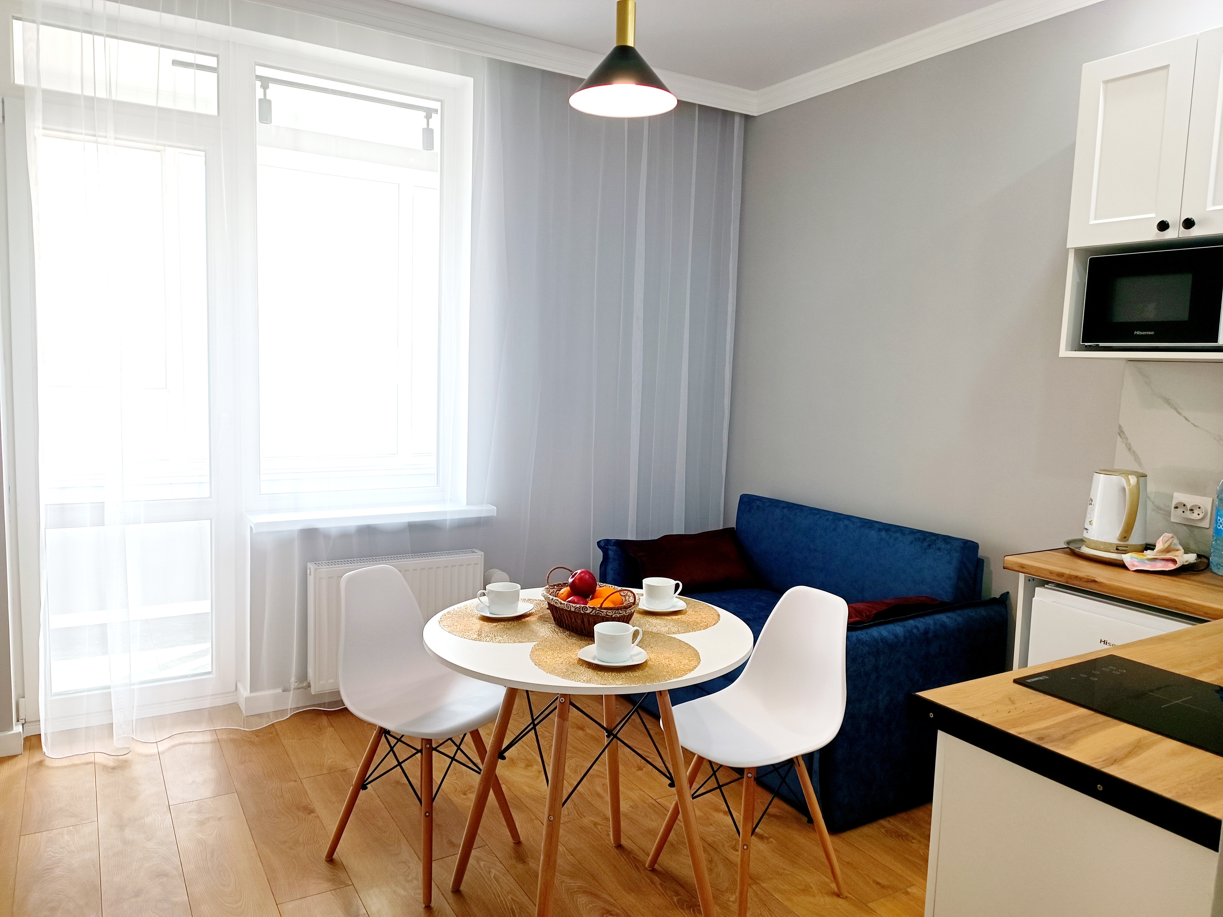A cozy apartment in the center of the city