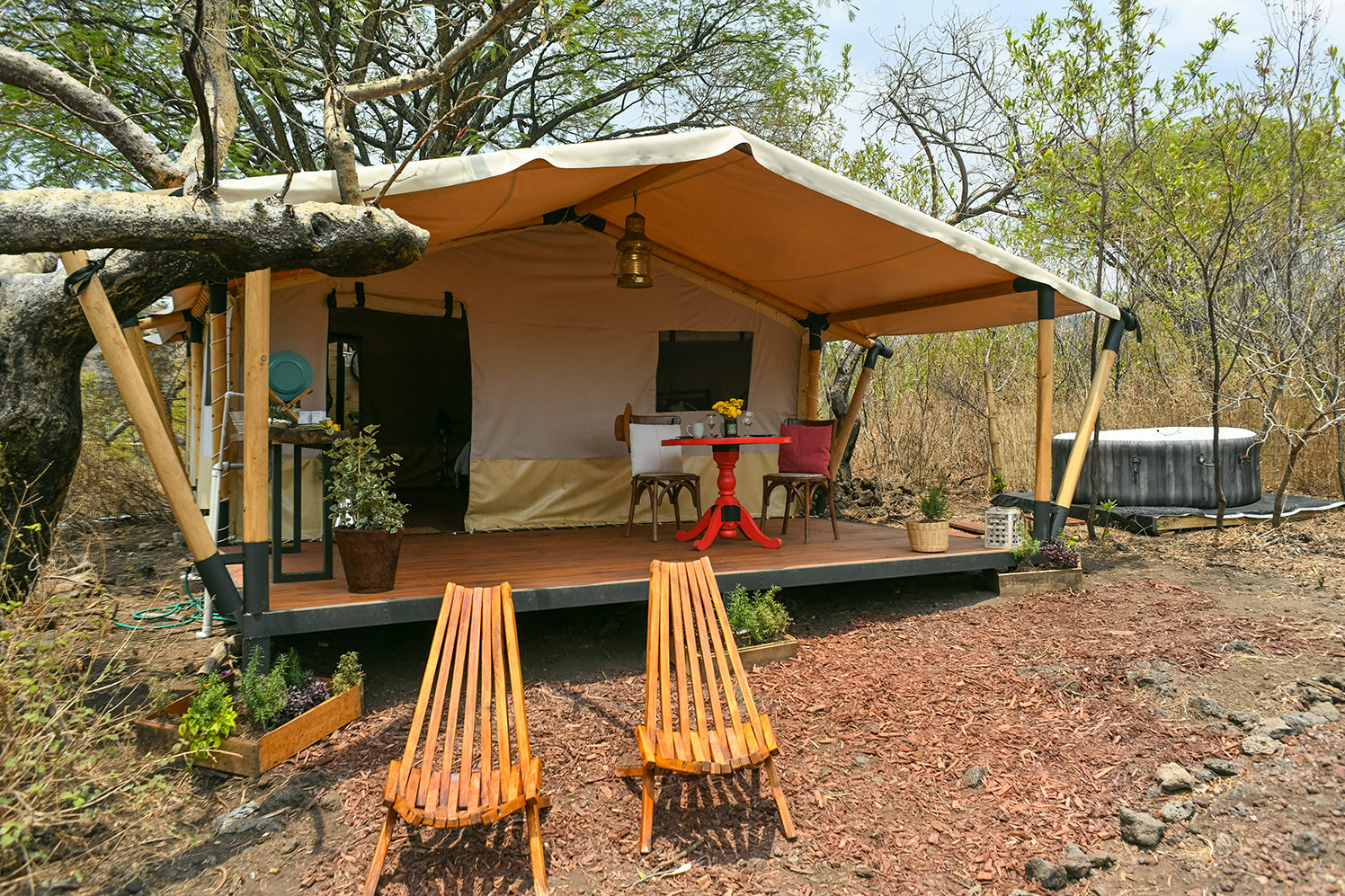 Glamping in Tepoztlán
