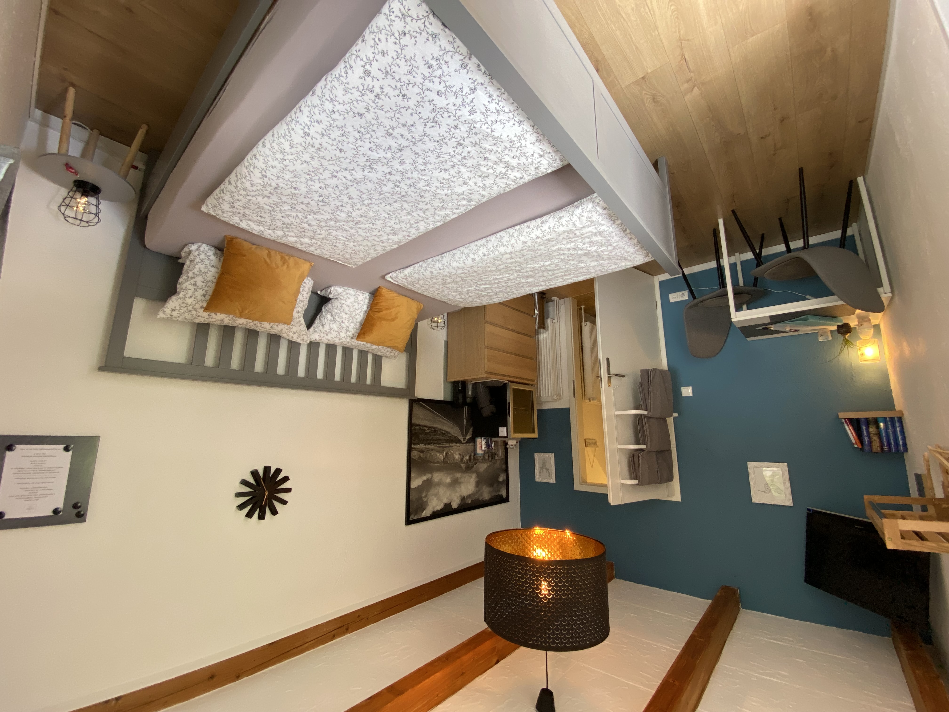 Small double room with private bathroom, all new!