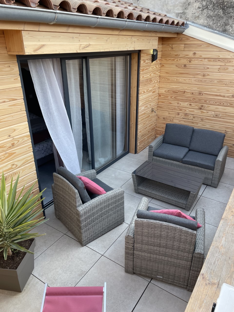 Duplex Terrace Centre Mèze NEUF