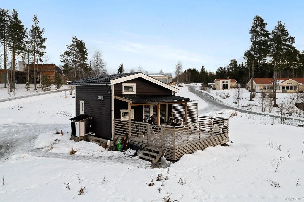 Fully equipped accommodation at Storsjön.