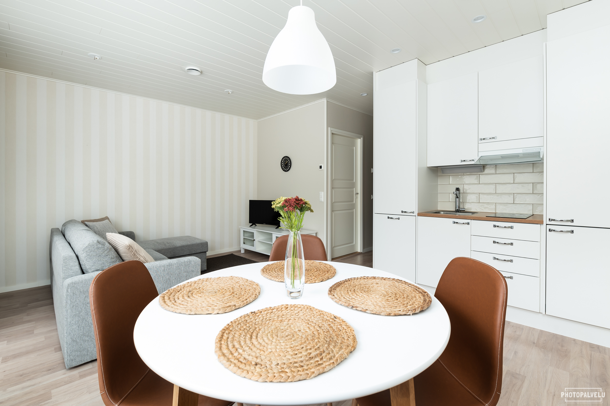 Cozy one-bedroom apartment with sauna near the beach