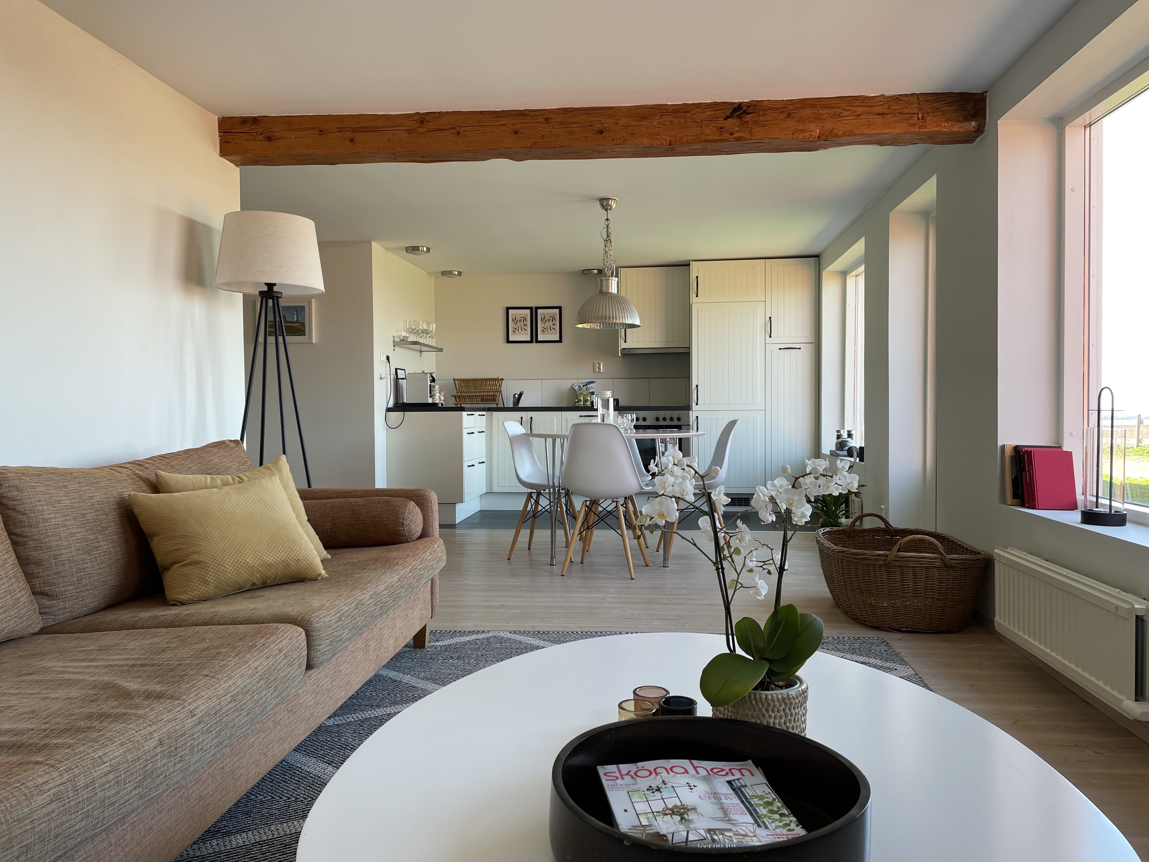 Cozy apartment with a nice sea view, close to Torekov