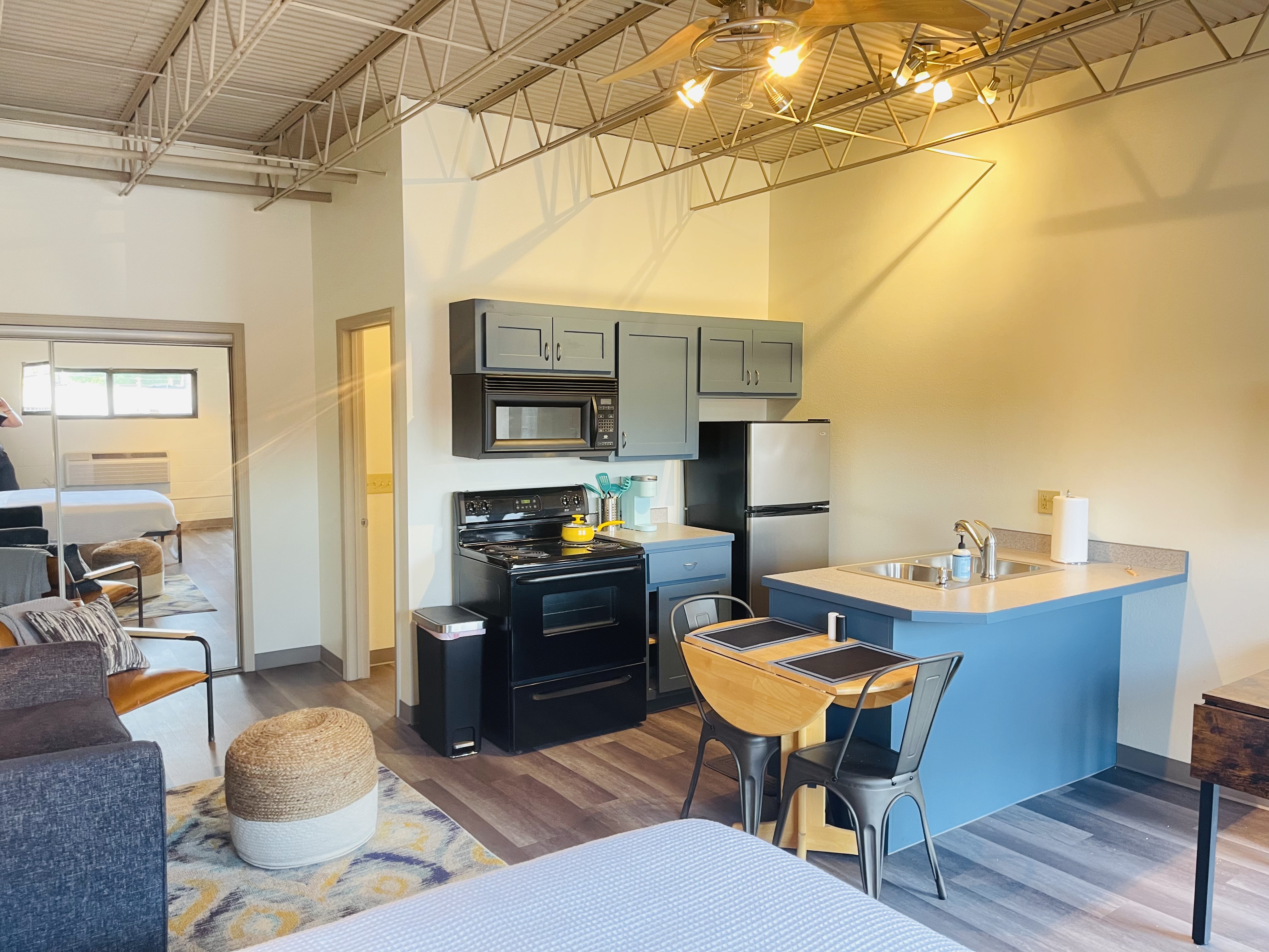 New to Airbnb modern studio downtown living!