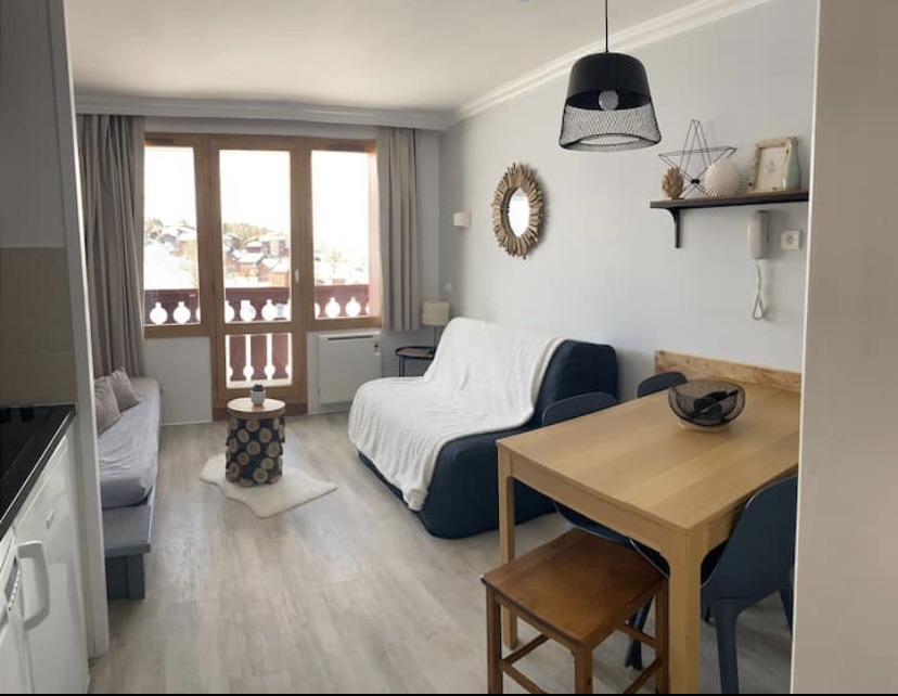 Plagne Soleil 4/5 pers - ski-in/ski-out due south