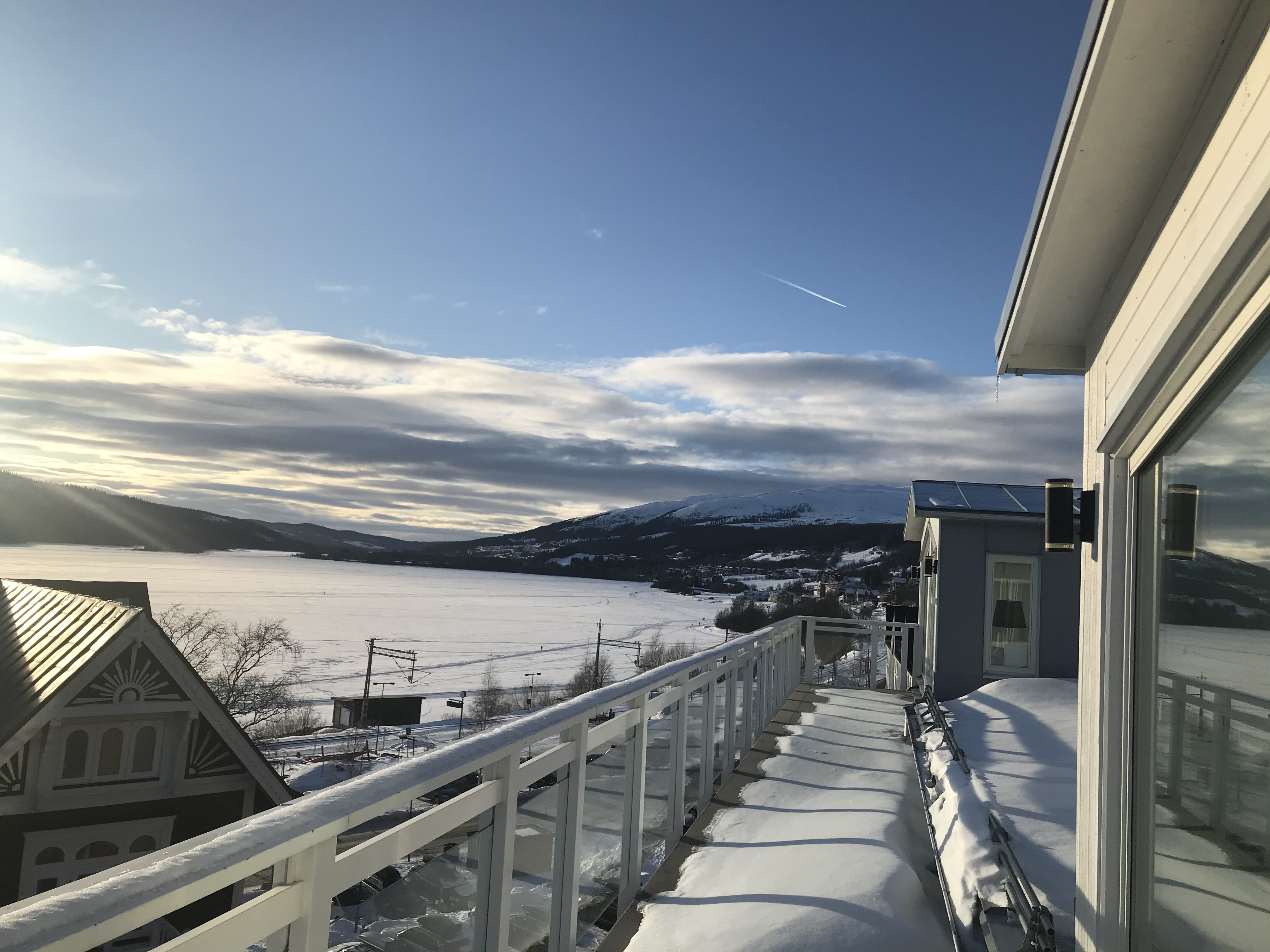 Loft with miles of views!