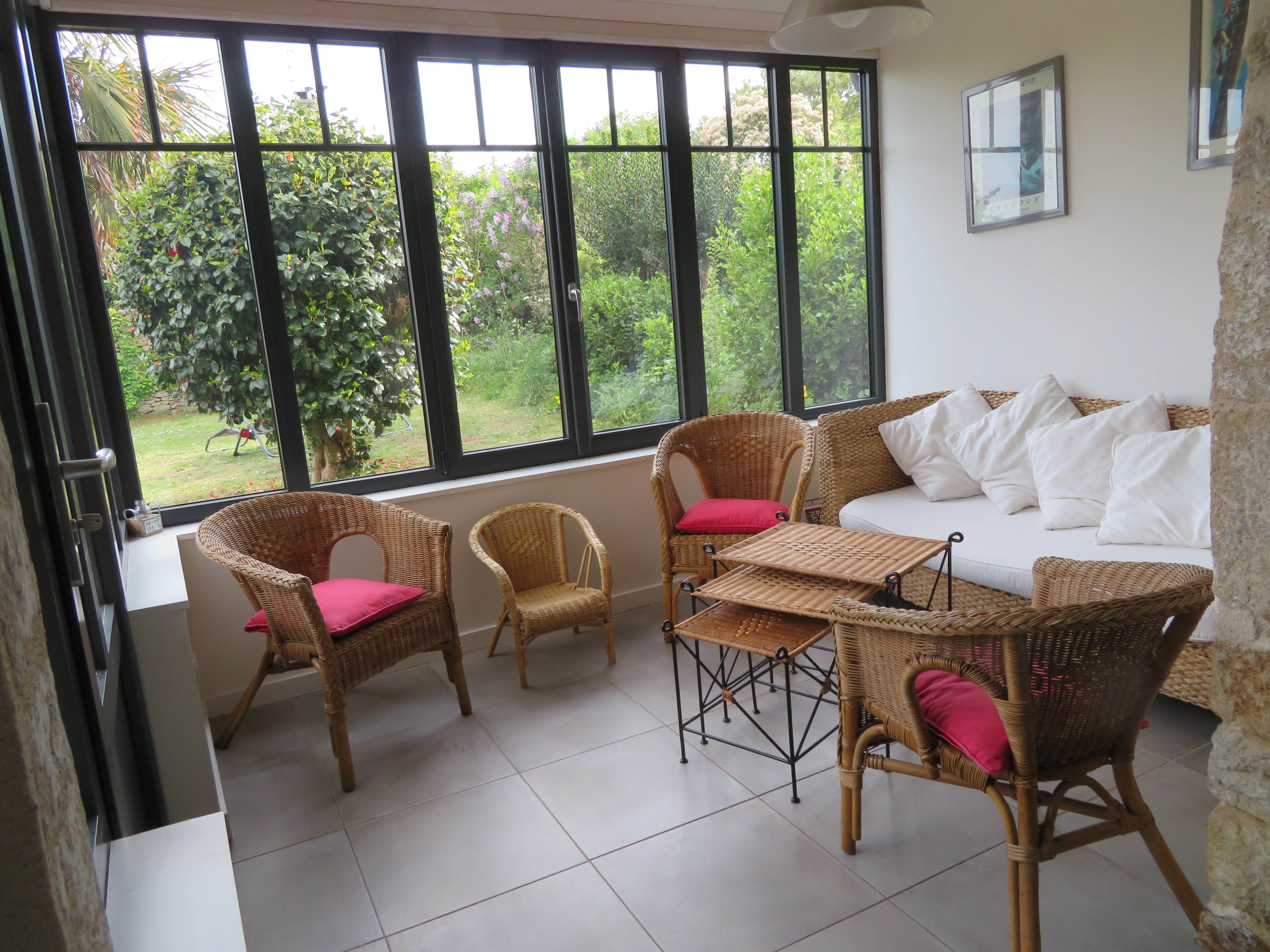 House on an island, renovated in pretty quiet hamlet