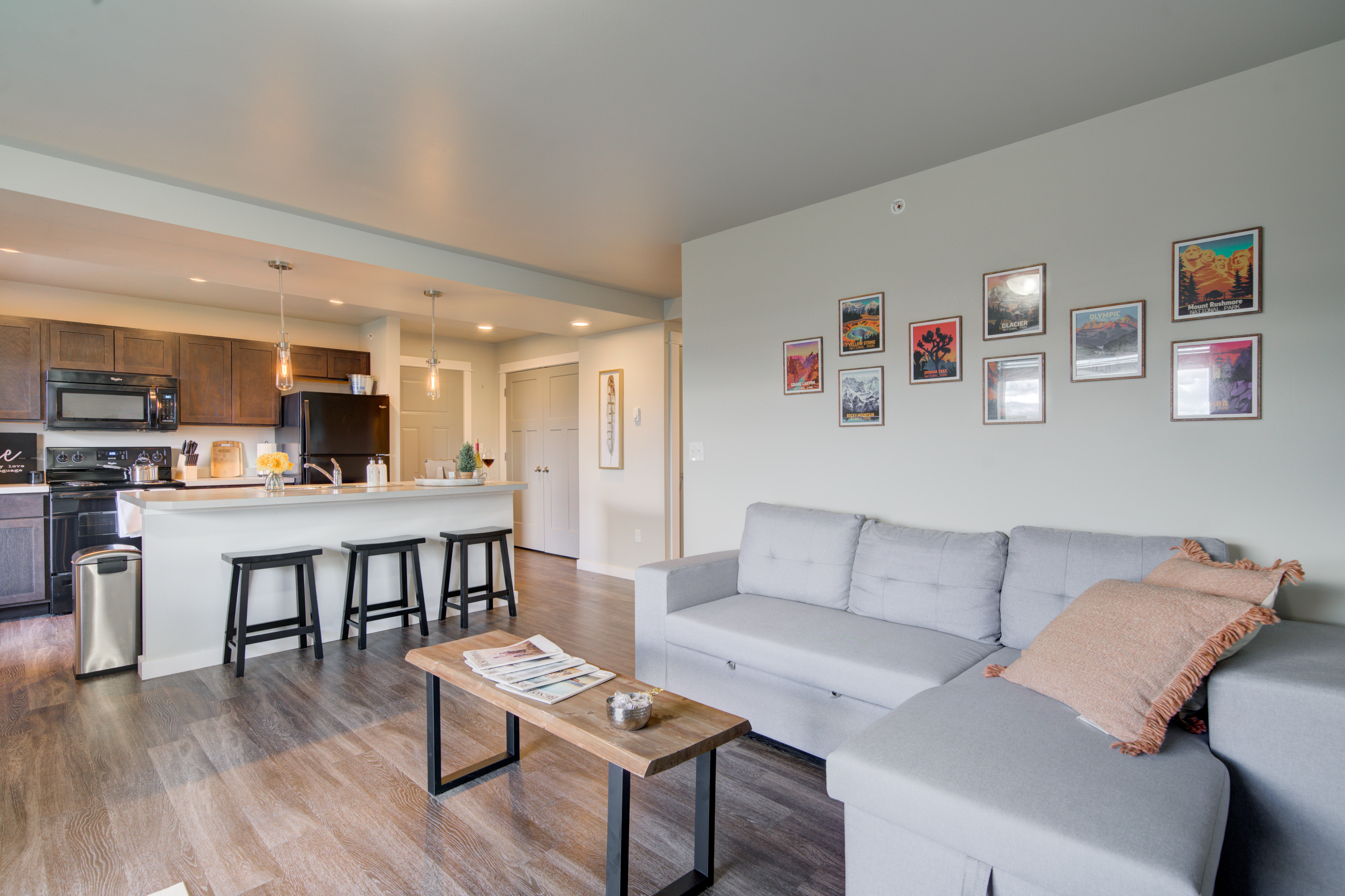 New cozy modern condo near MSU in Bozeman, Bozeman