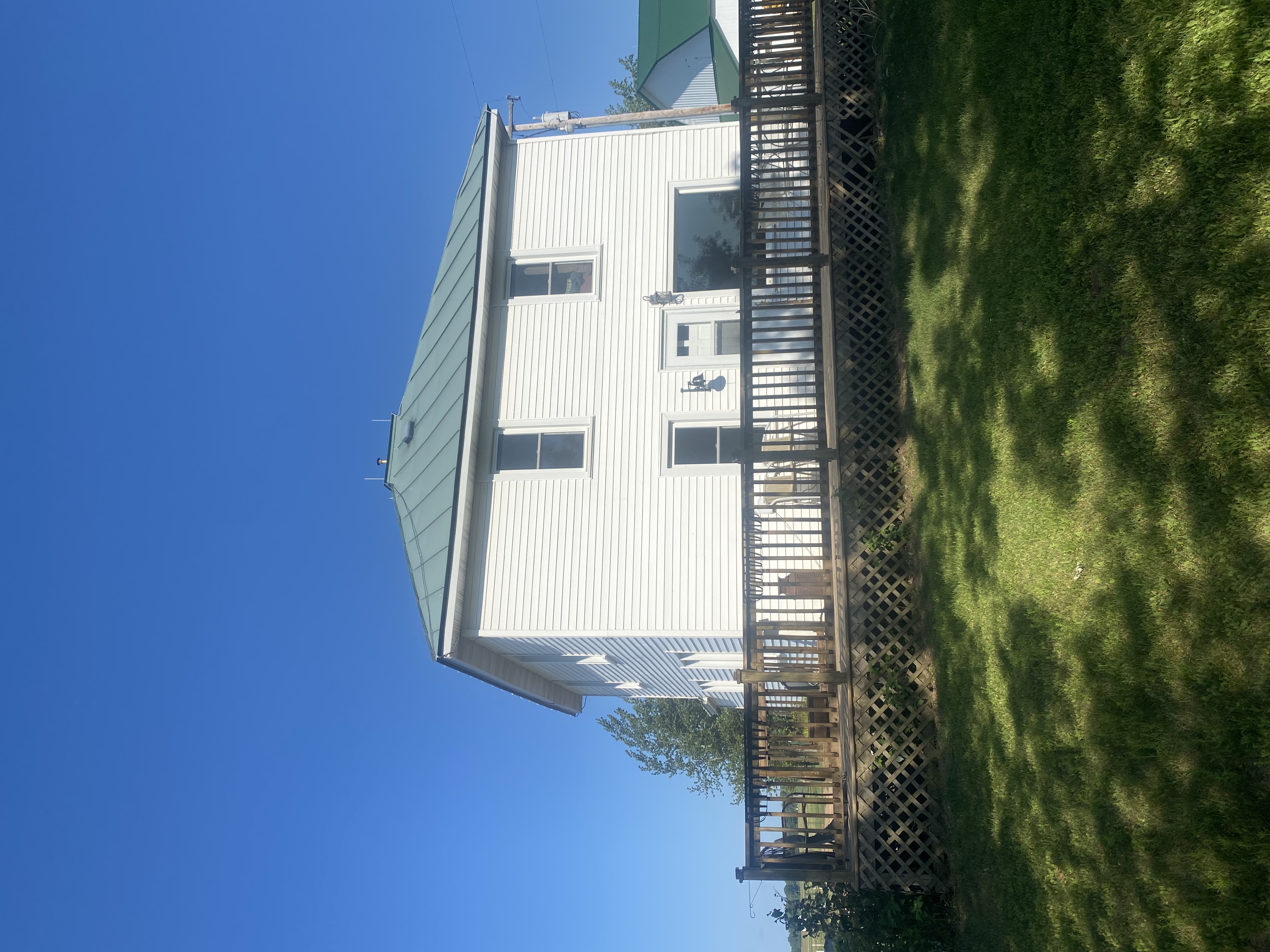 Cheerful farm house in country but close to town