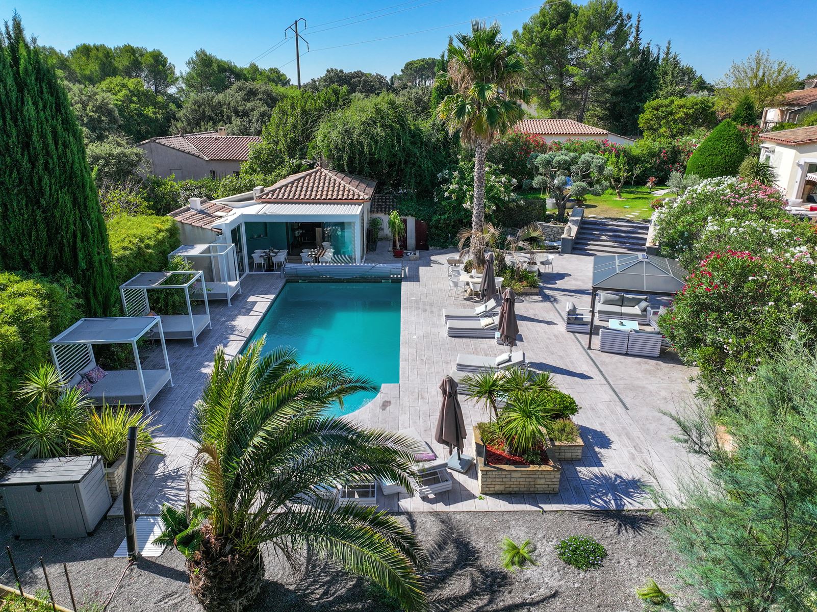 the Céladon lodge at CASA DINA Sommieres