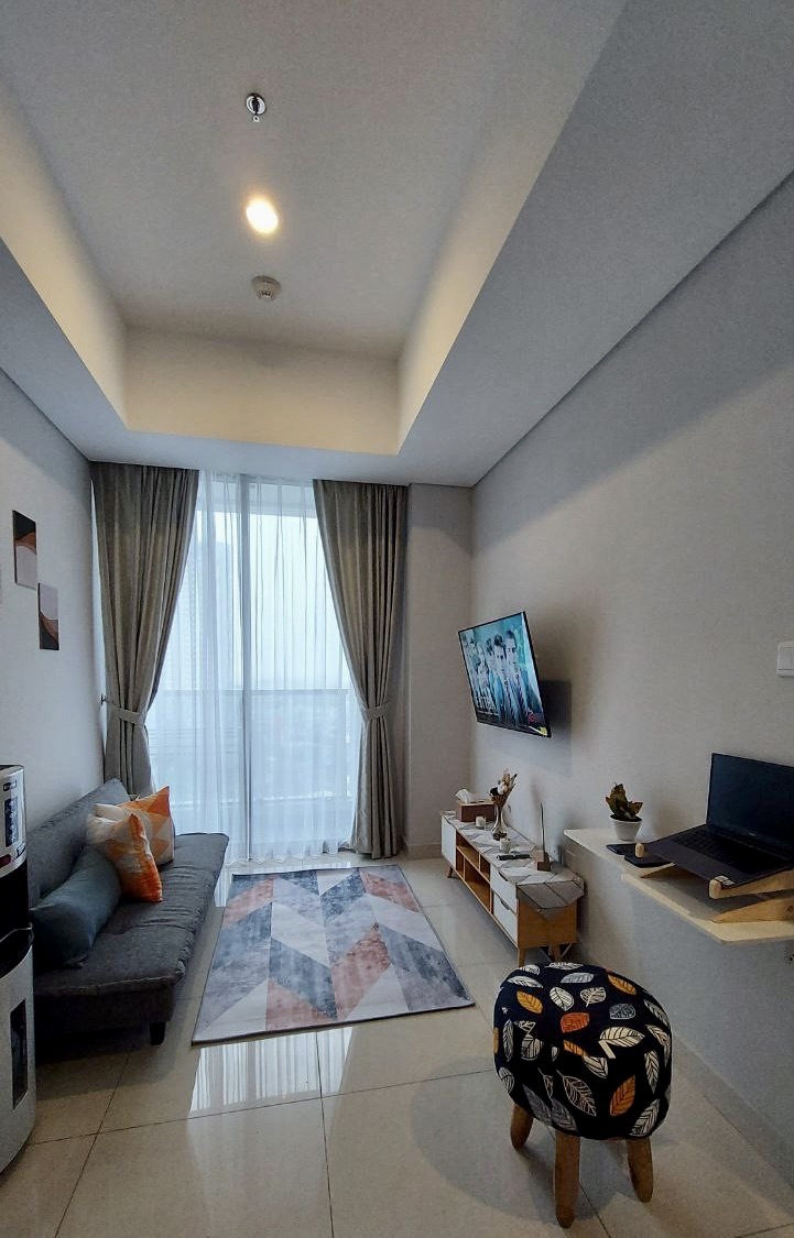 Spacious 2BR Apartment near Grogol West Jakarta