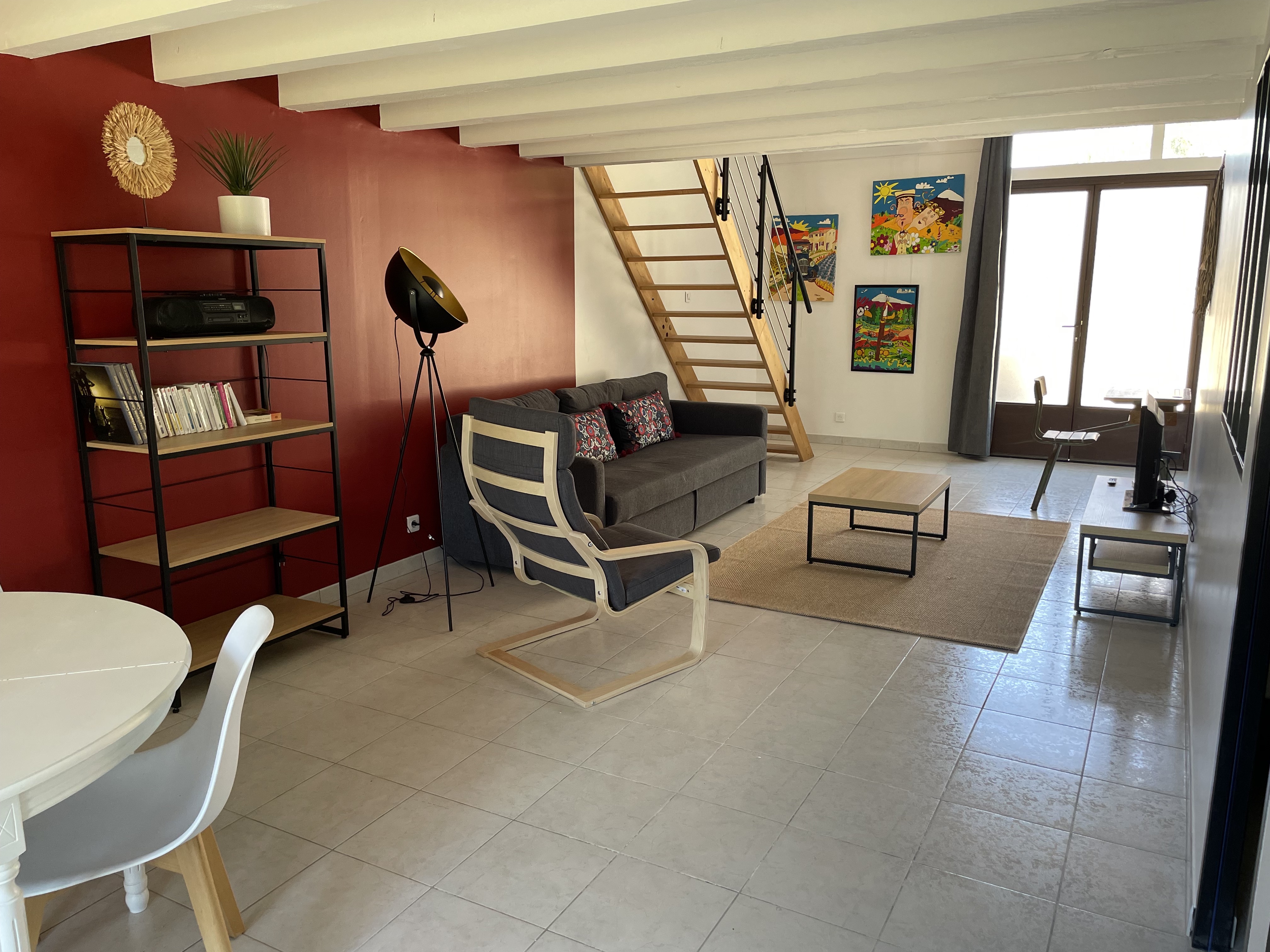 Loft in a renovated former artist's studio