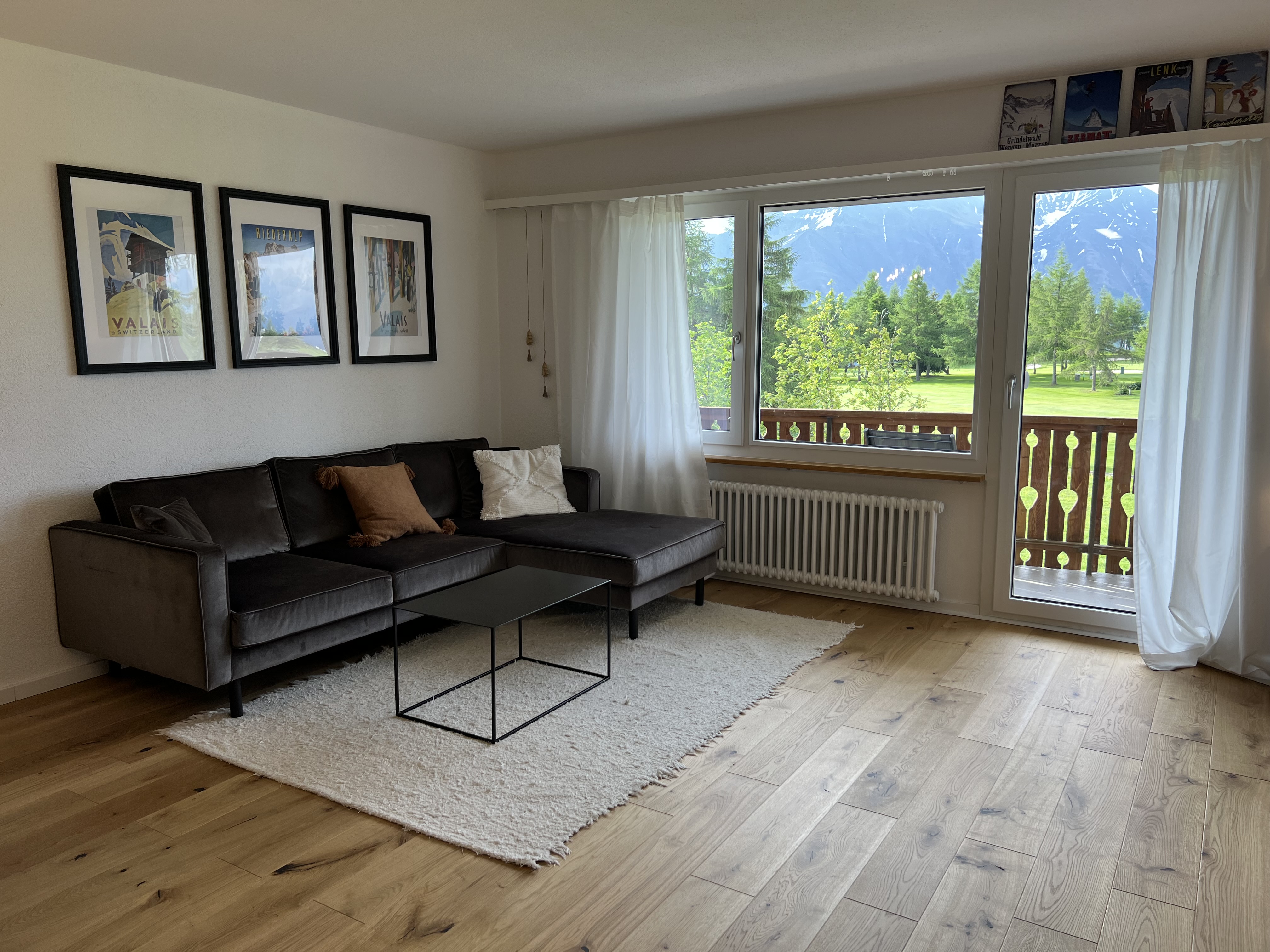 Modern 2 1/2 room apartment ski-in/ski-out