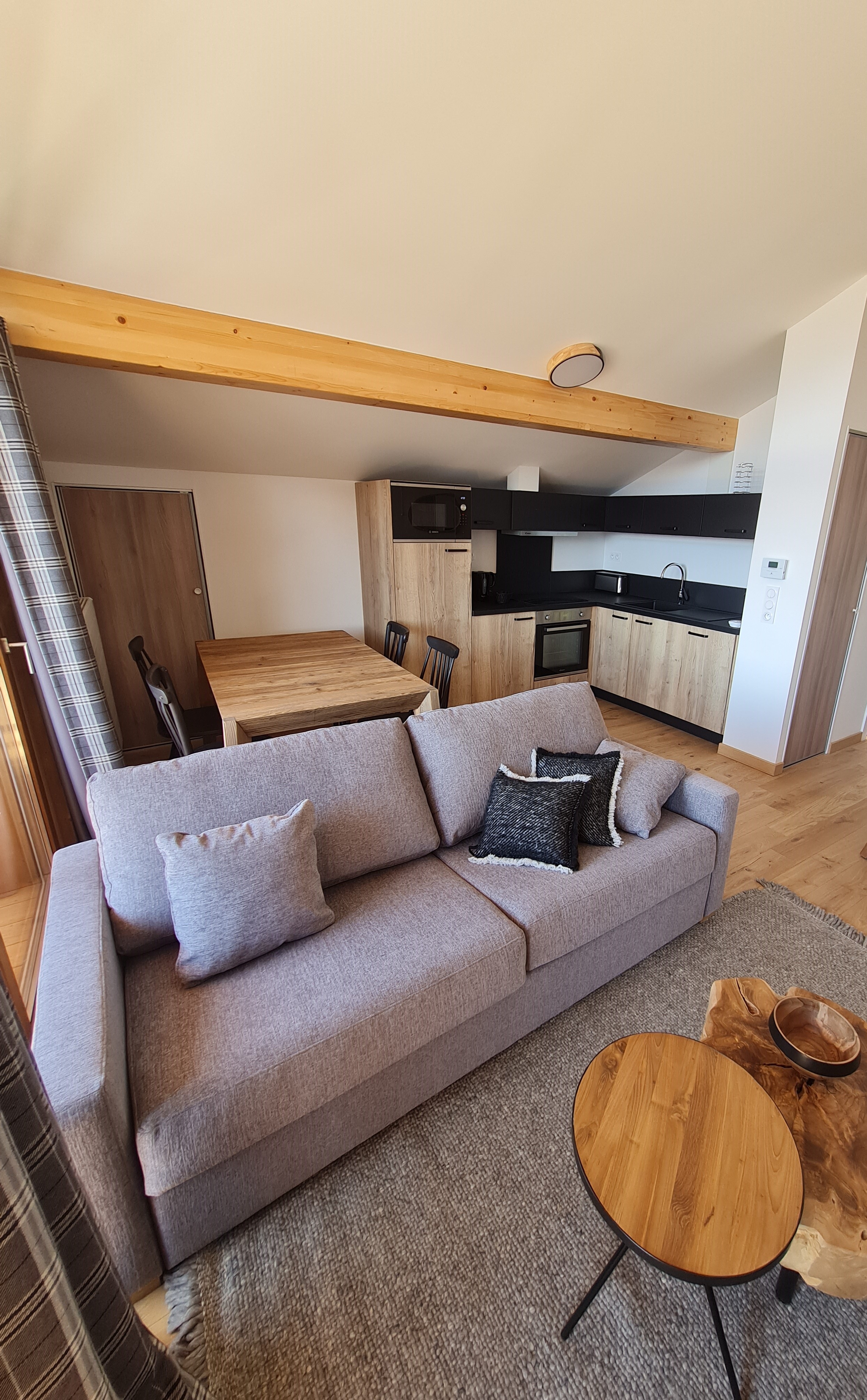 Mountain apartment near Col des Saisies.