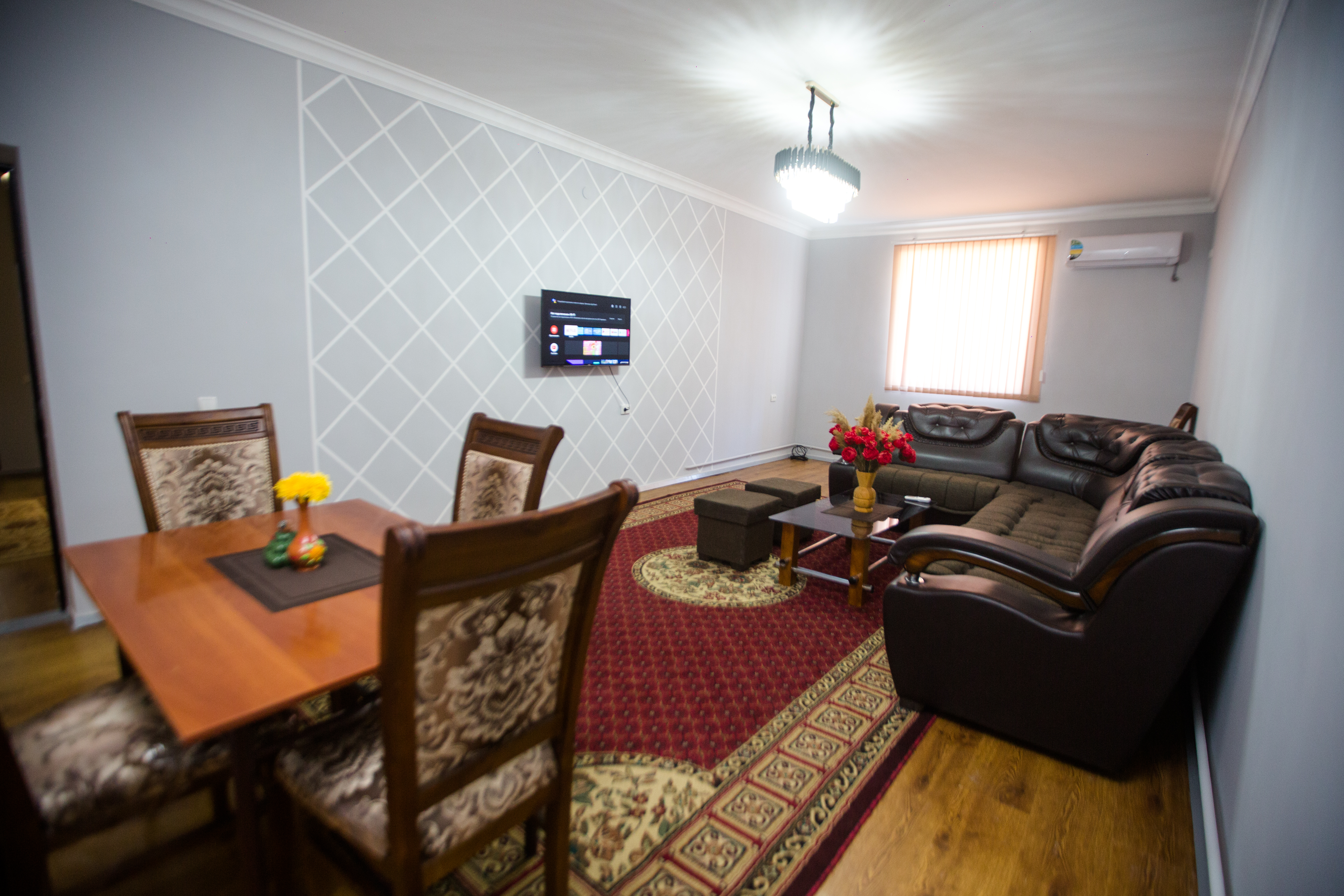 The traveler's apartment.