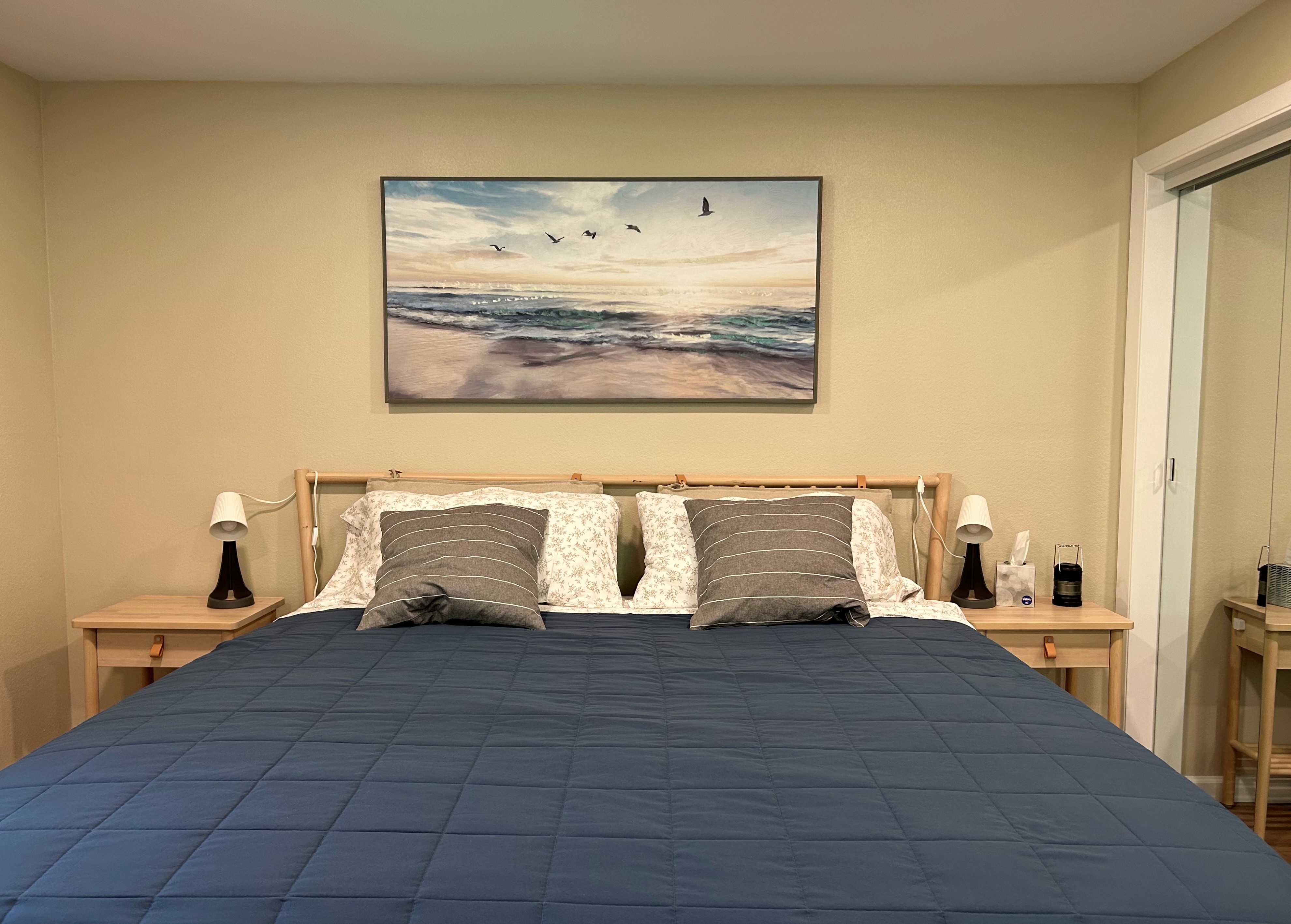 Modern condo - 1bedroom/2baths - No cleaning fee