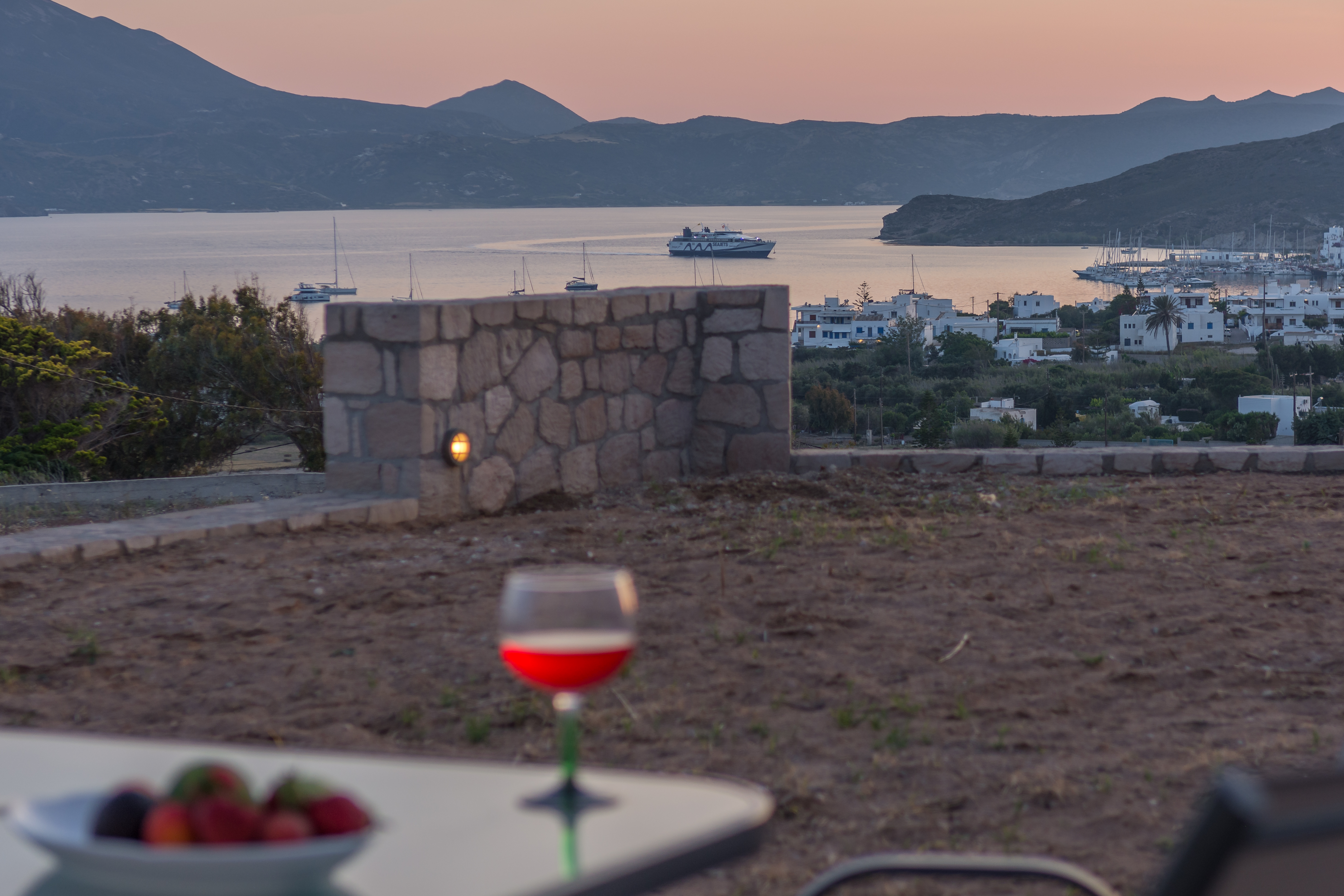 Sunset &  Sea View Parasporos House, Adamas Milos