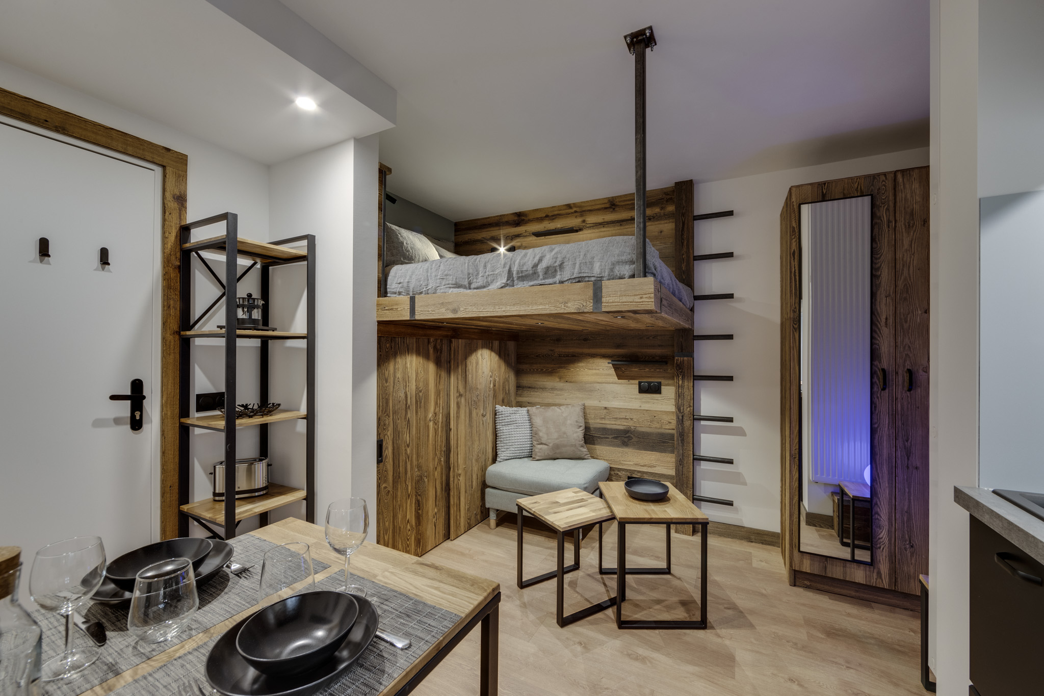 Fully renovated studio