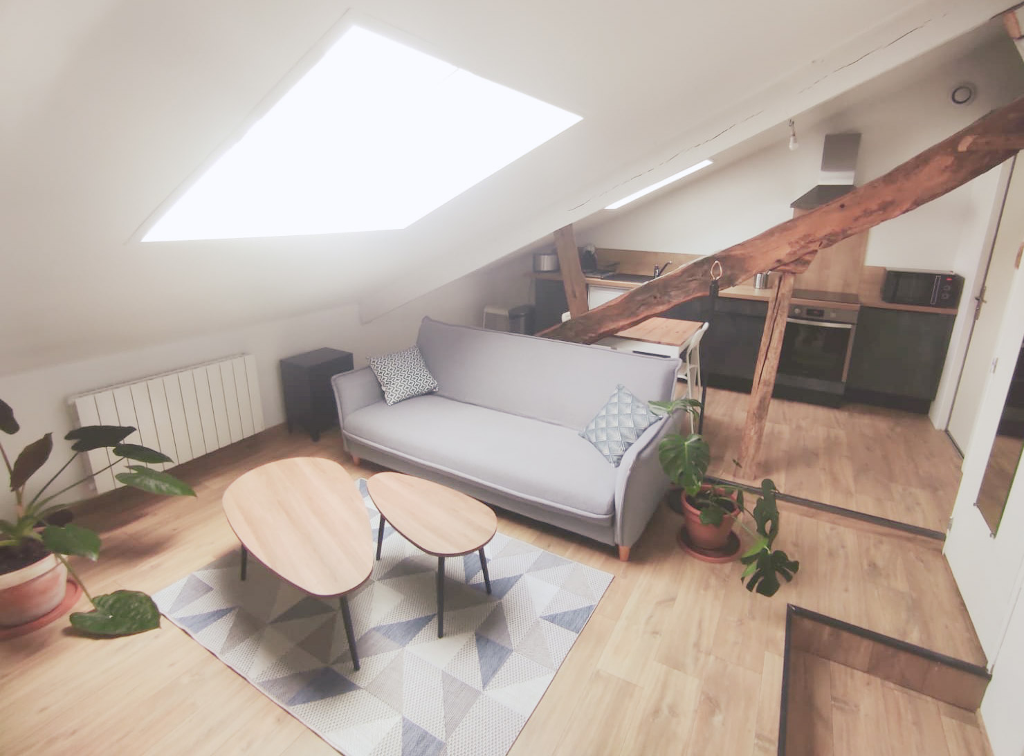 Atypical apartment in the heart of Souillac.