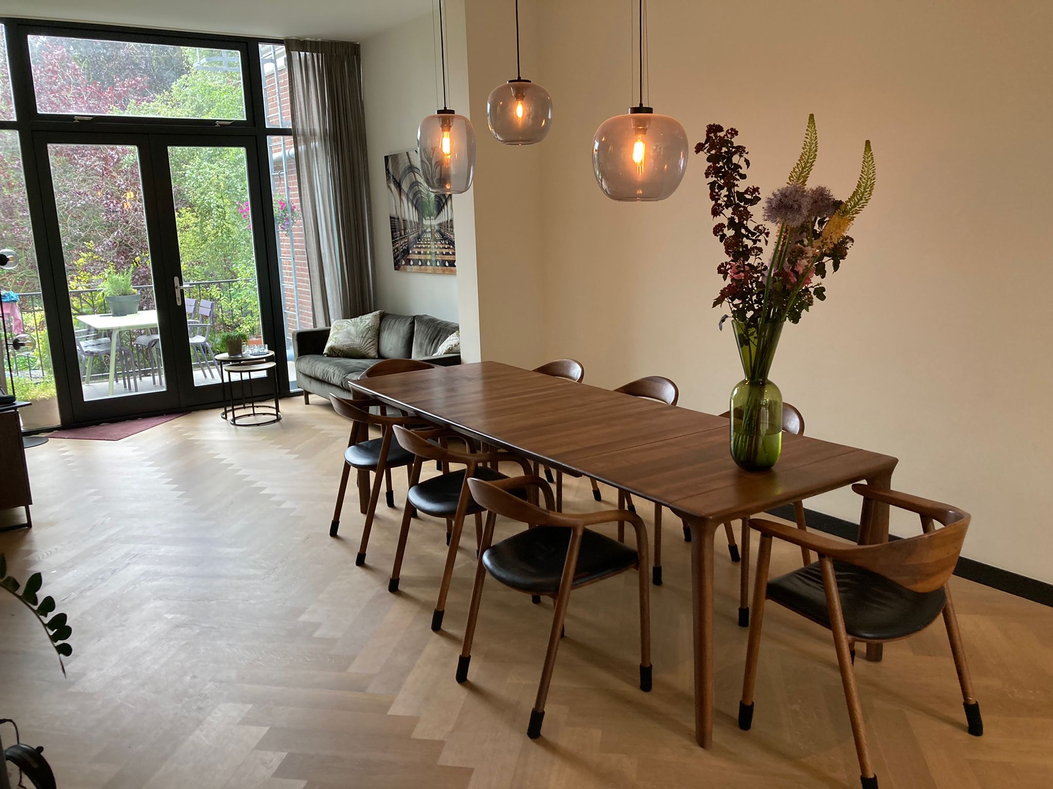 Luxe herenhuis met heerlijk balkon en gym — The Hague stay