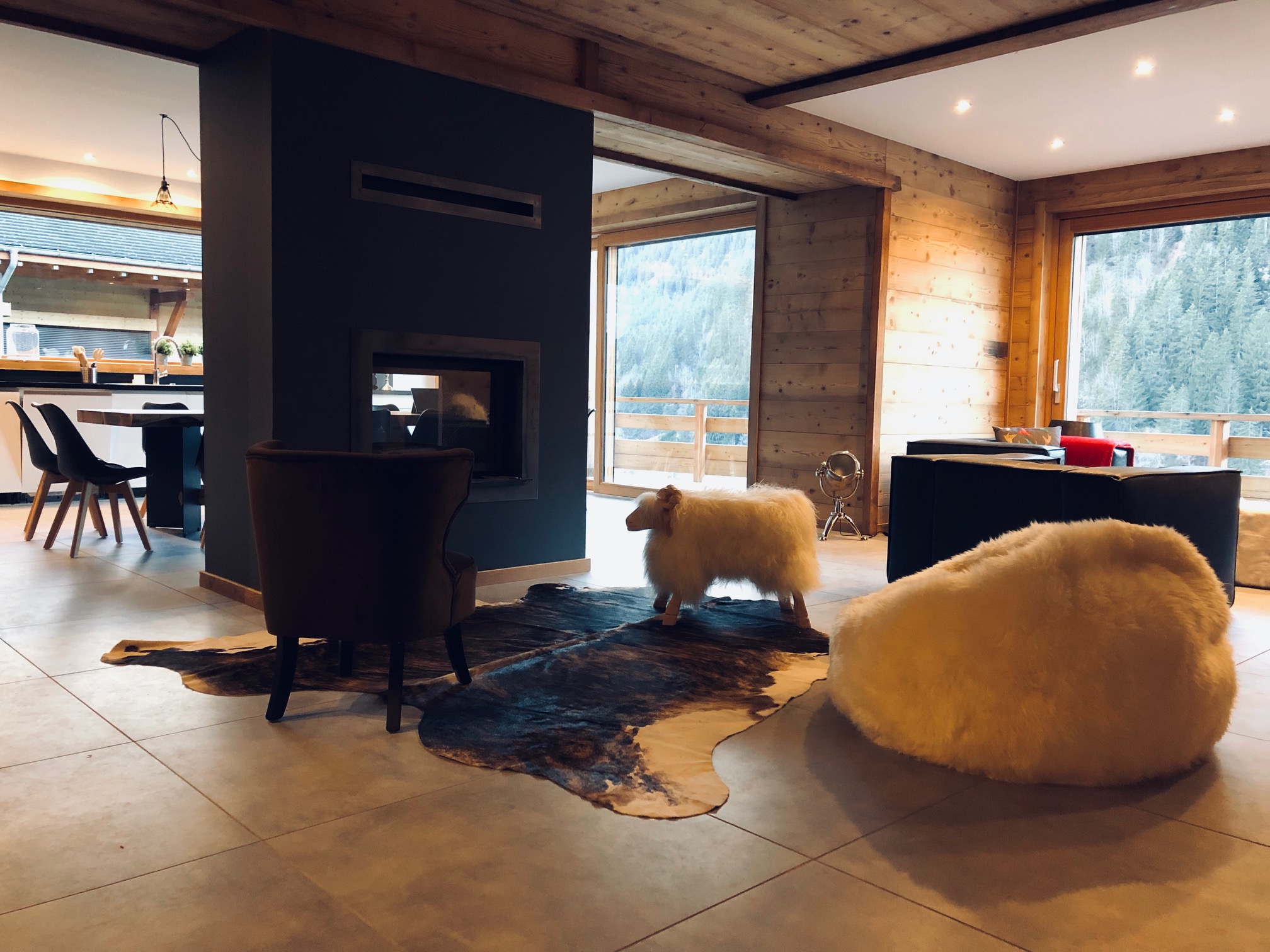 Chalet familial Spa Jacuzzi et Sauna