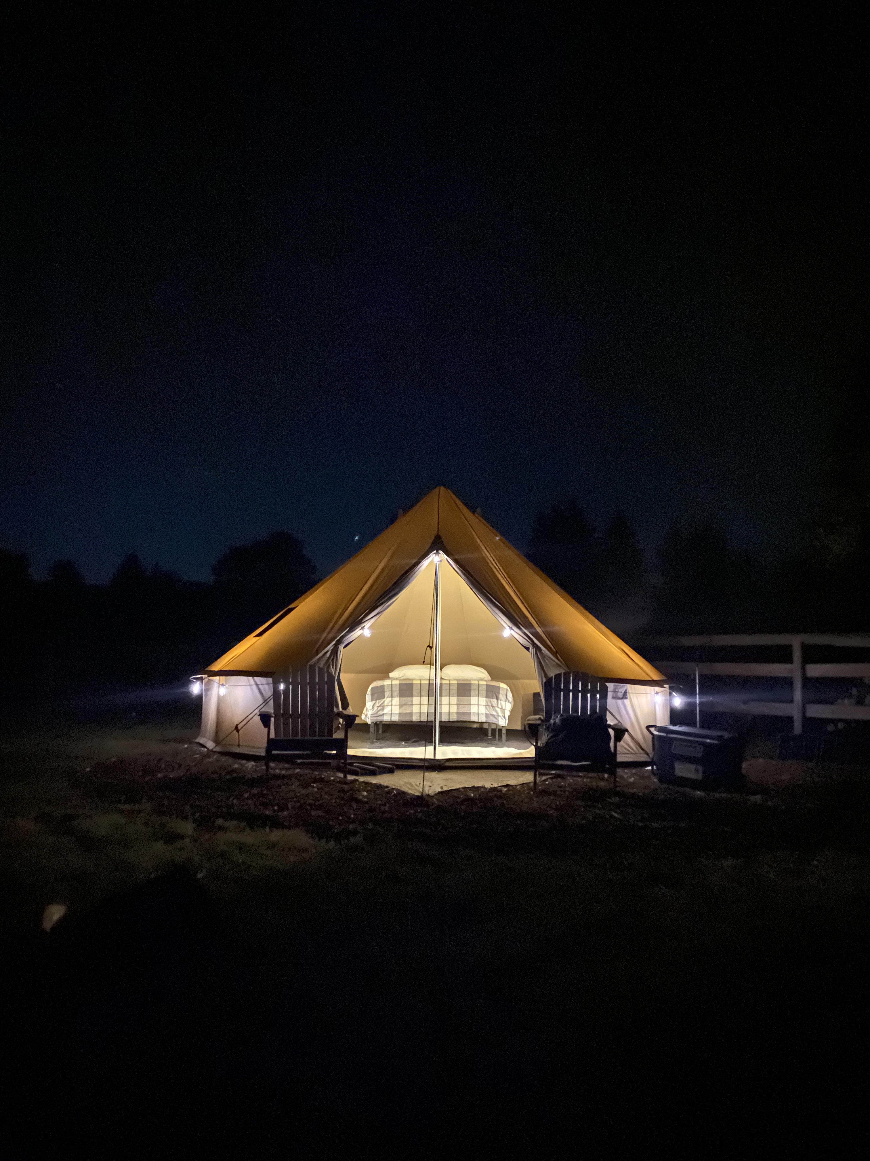 Yurt Bell Tent at “My Friends Place”