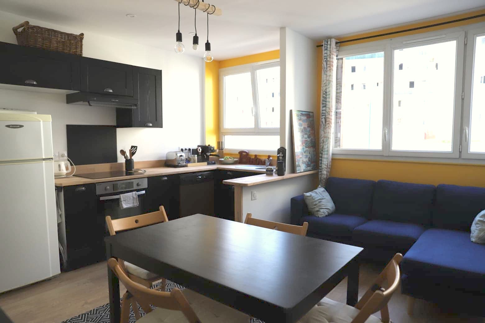 Cosy F3 of 60m2 on the outskirts of Paris
