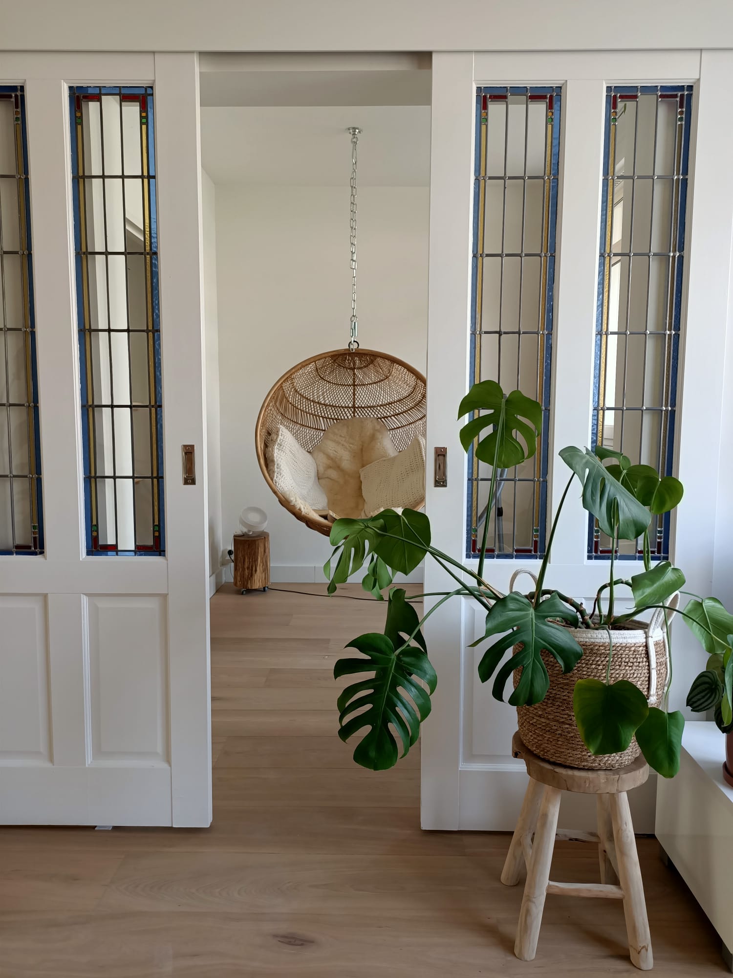 Beautiful boho apartment with garden & 2 balconies โ Amsterdam stay